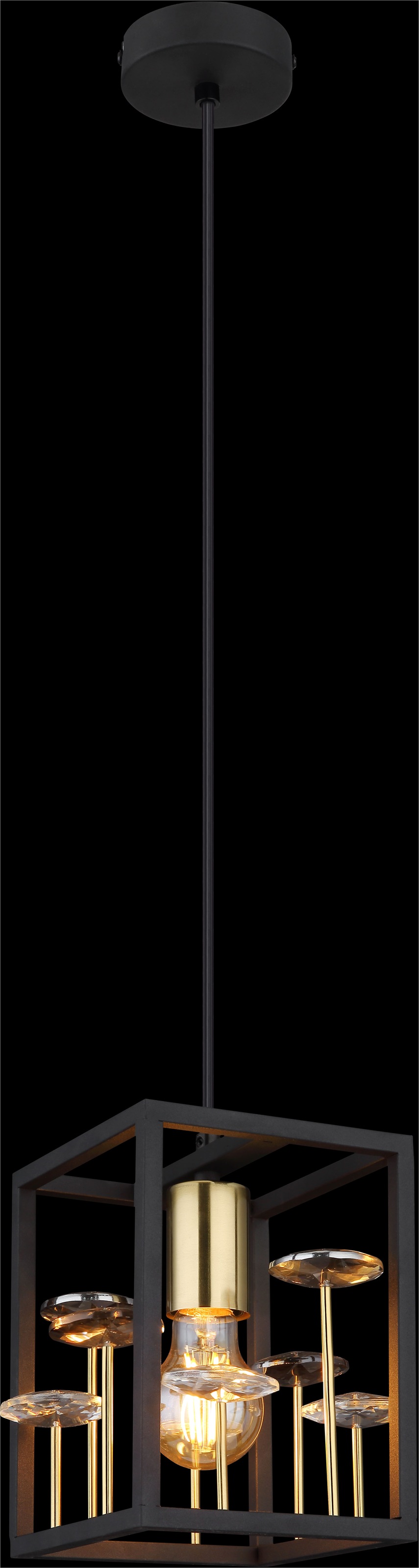 GLOBO LIGHTING Hängeleuchte »LISBON« E27 1 Stk. Hängelampe/Pendelleuchte/Esszimmer/Wohnzimmer/Esstisch