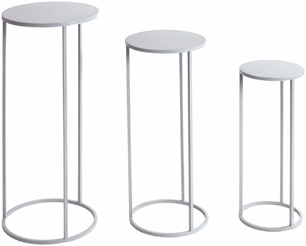 HAKU Blumentisch »3er Set Blumensäulen« Set, 3er Set, 3 Stk. tlg. auch für den geschützten Außenbereich geeignet