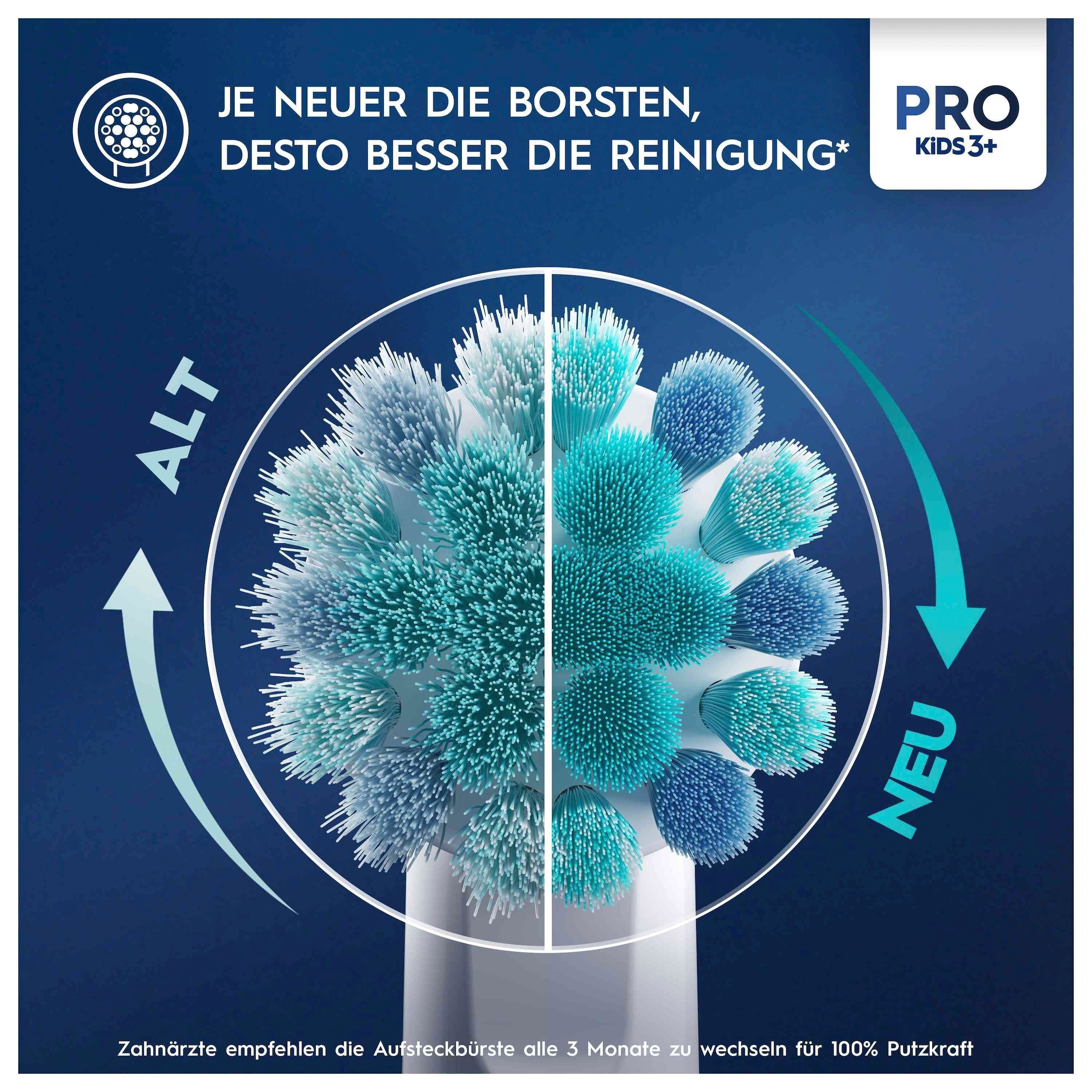Oral-B Aufsteckbürsten »Frozen«, extra weiche Borsten