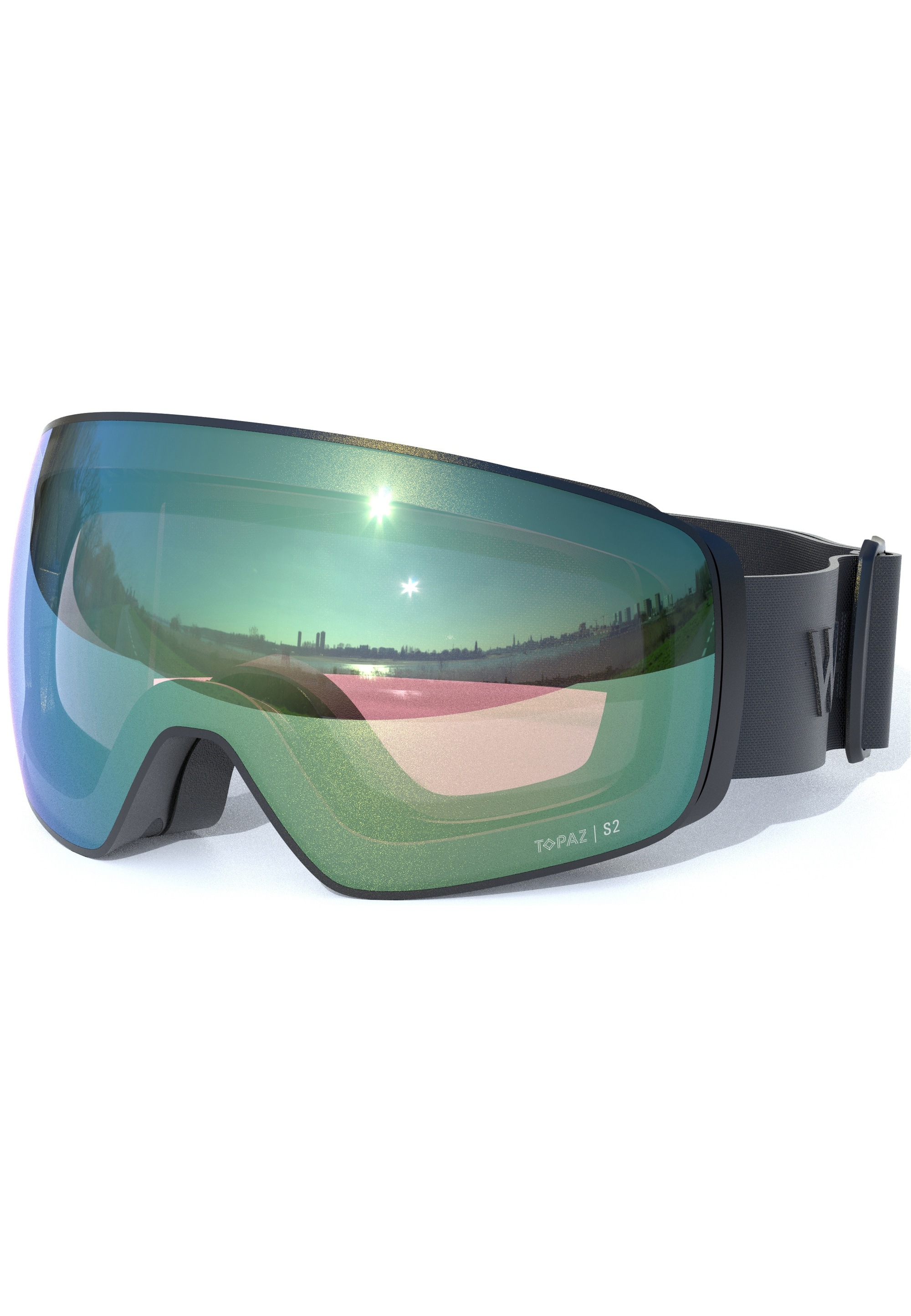 WHISTLER Skibrille »Morzine Topaz V« mit Anti-Beschlag-Beschichtung