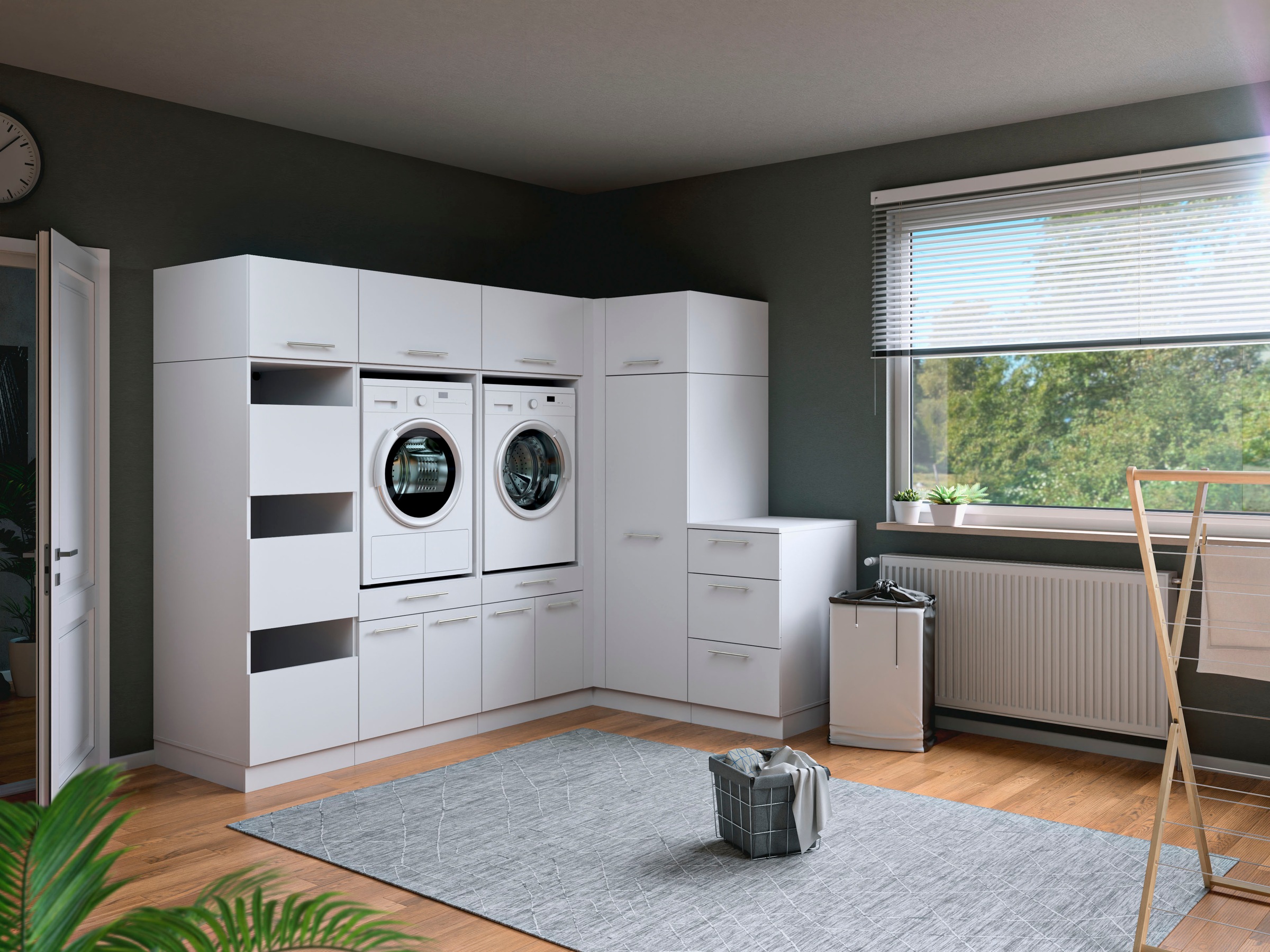Laundreezy Mehrzweckschrank-Set "Laundreezy, 9-tlg. Mehrzweckschrank-Set B/ günstig online kaufen