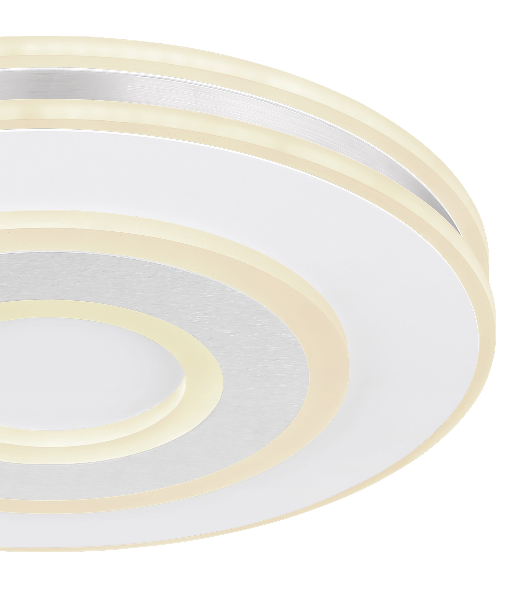 GLOBO LIGHTING LED Deckenleuchte »MARU«, Leuchtmittel LED-Modul | LED fest integriert, Deckenlampe/rund/Wohnzimmer/Schlafzimmer/elegant