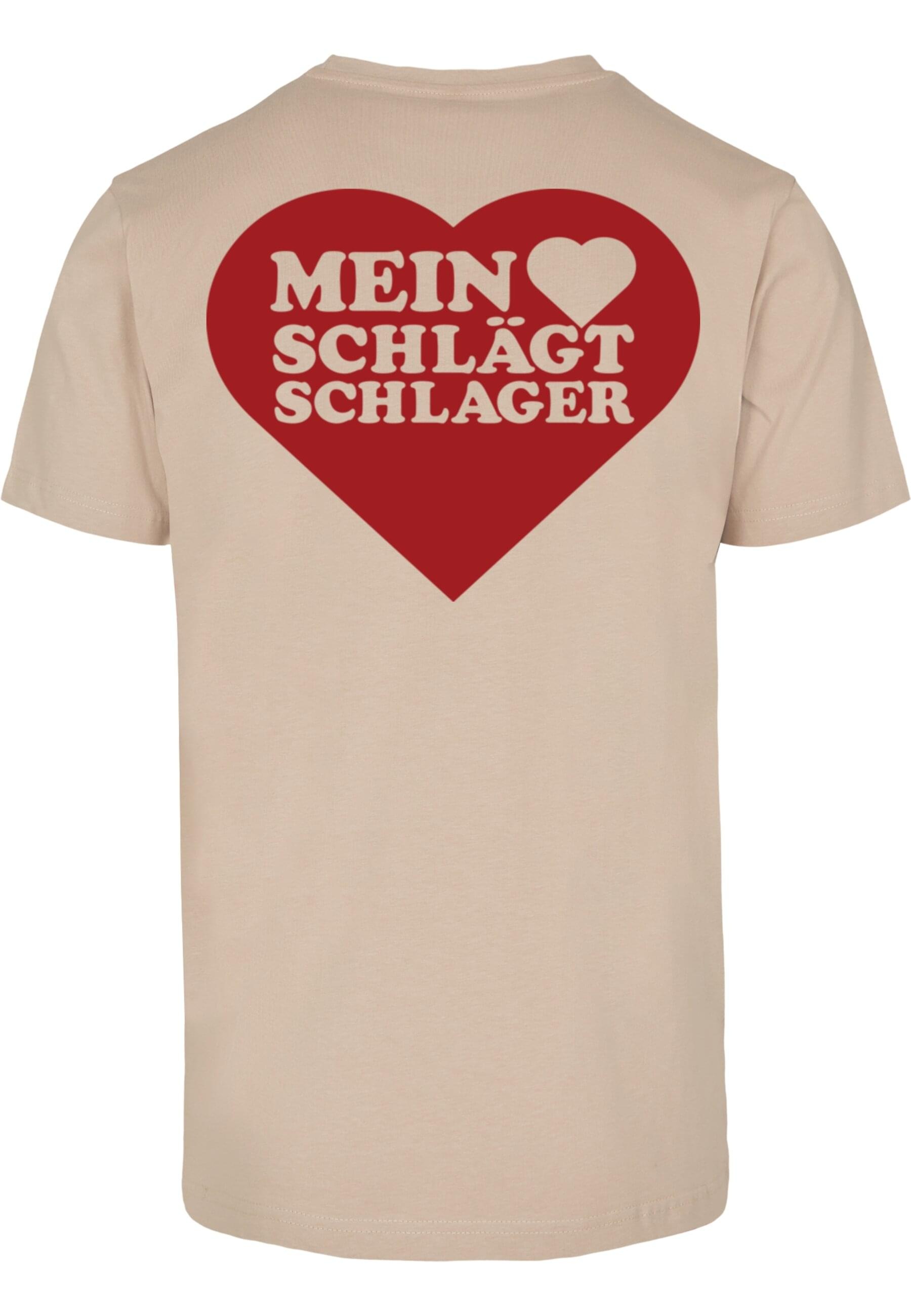 Merchcode T-Shirt "Merchcode MHSS Herz Rot T-Shirt V2" 1 Stk. tlg. günstig online kaufen