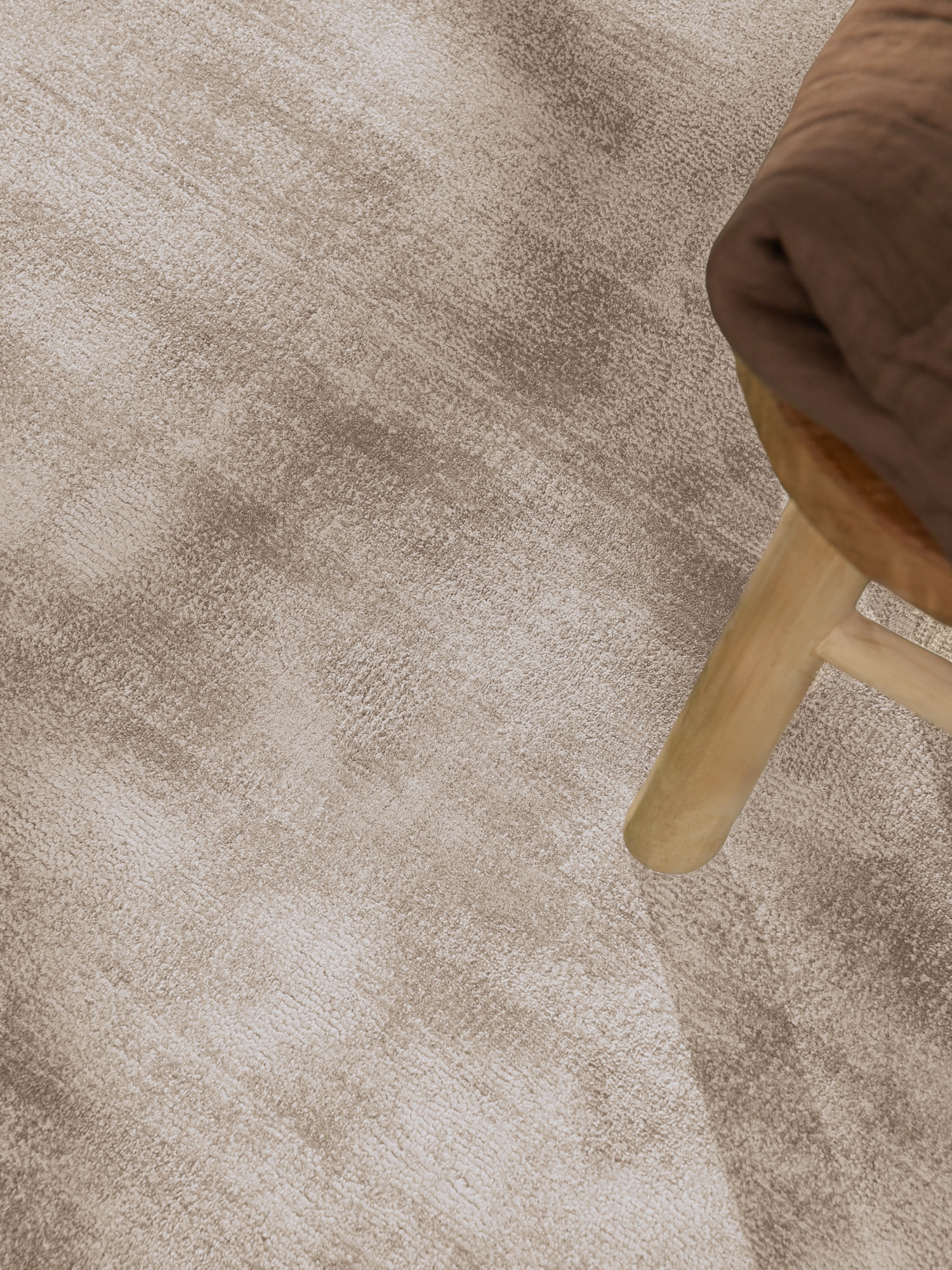 vikosa Teppich »Jane« rund 10 mm Höhe Dezenter Glanz, Weich, Seidenoptik, Viskose, Wohnzimmer, Schlafzimmer