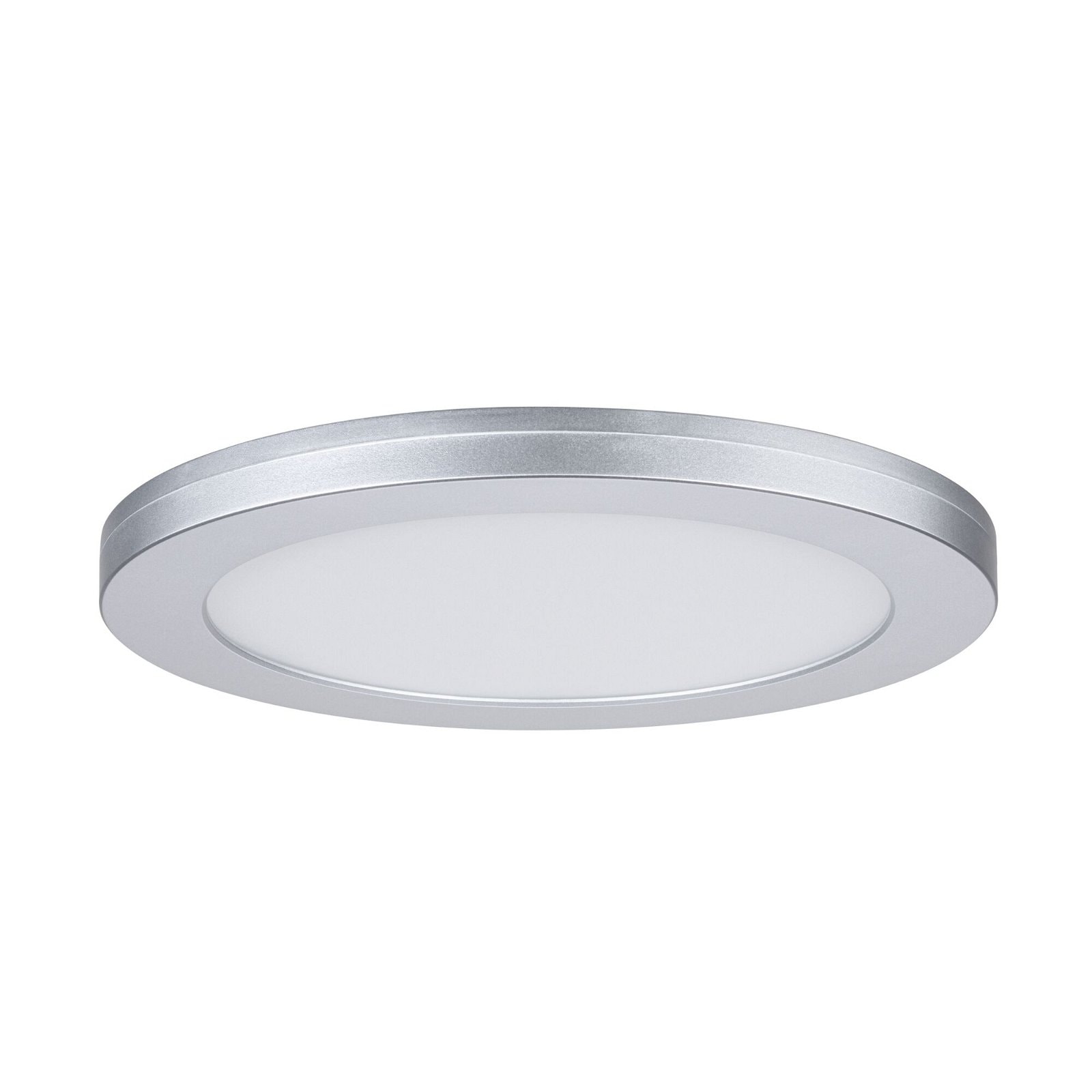 Paulmann LED Einbauleuchte »2in1 Cover-it rund 225mm 16,5W 1200lm 4000K Chrom matt« 1 Stk. Neutralweiß Einbaupanel