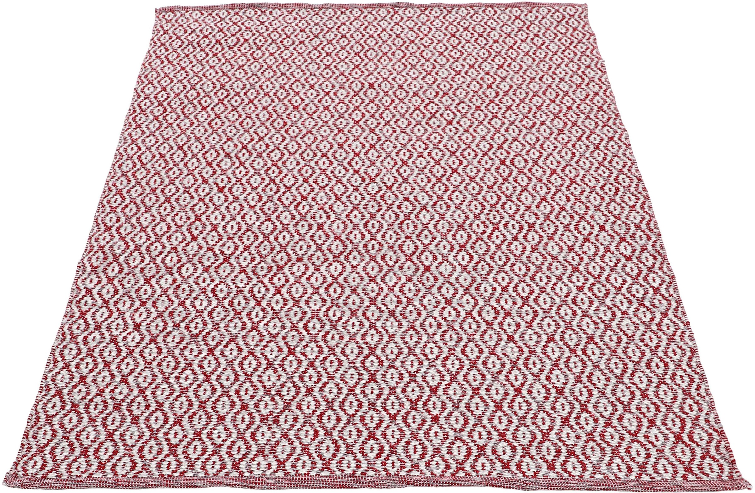 carpetfine Teppich "Frida 202" rechteckig 7 mm Höhe Wendeteppich, 100% recy günstig online kaufen