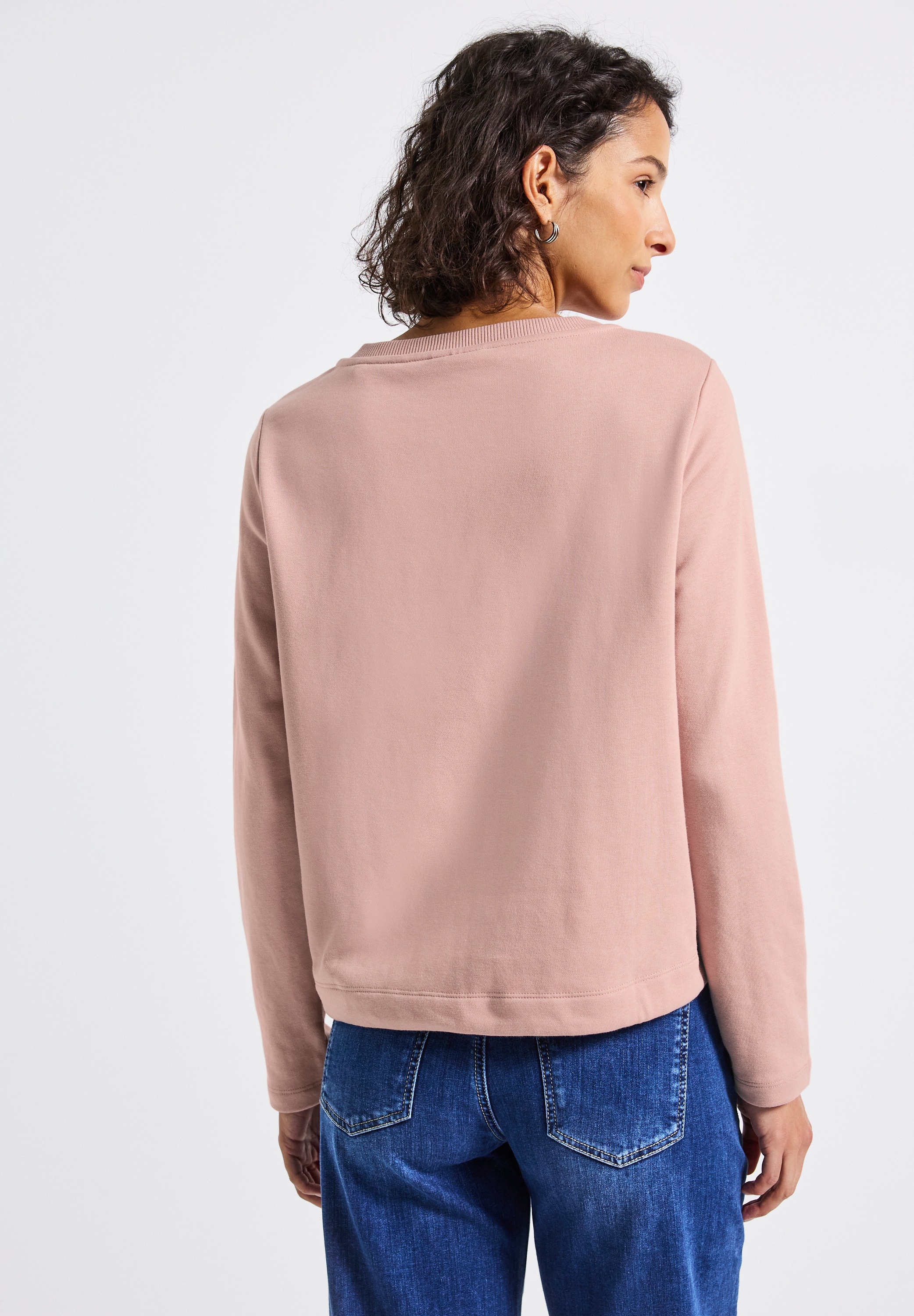 STREET ONE Sweatshirt, mit Tunnelzug am Saum günstig online kaufen