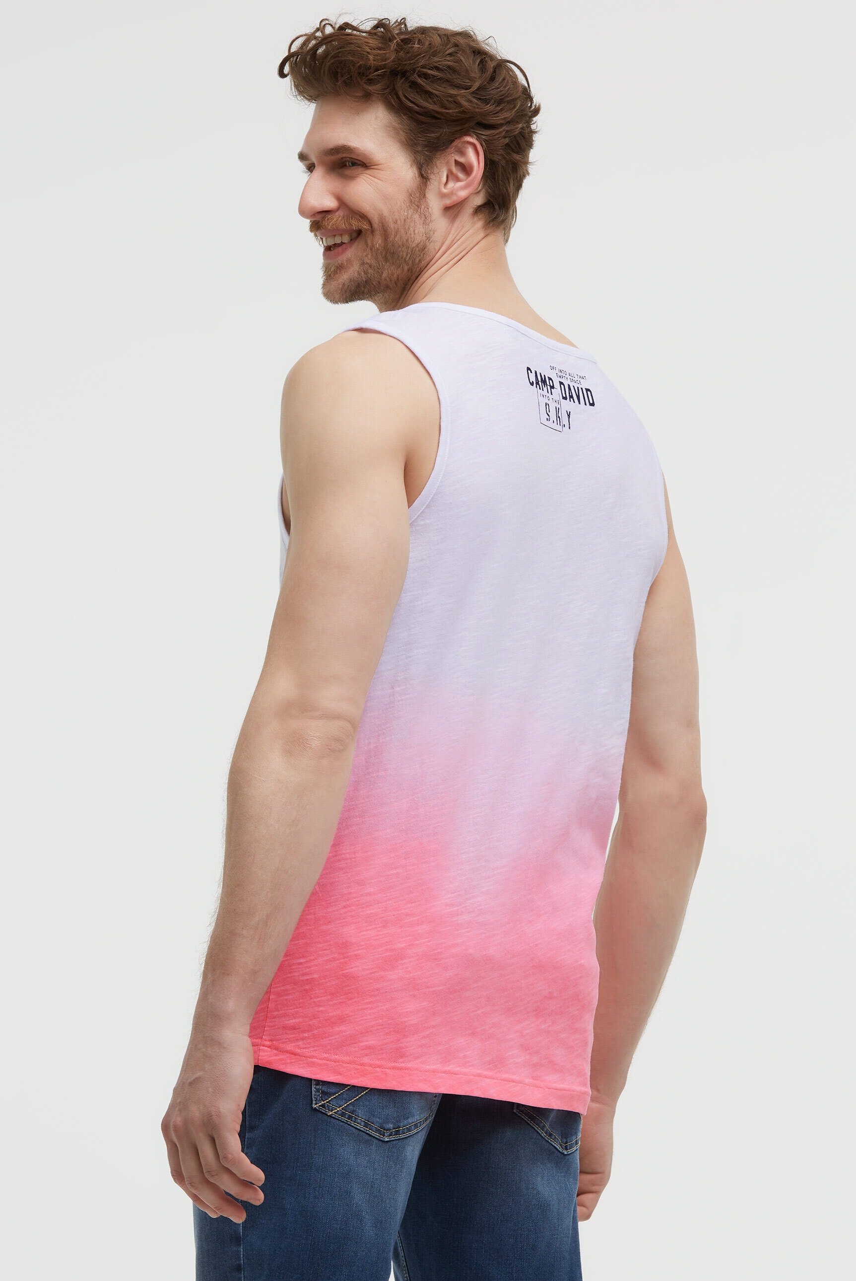 CAMP DAVID Tanktop aus Baumwolle