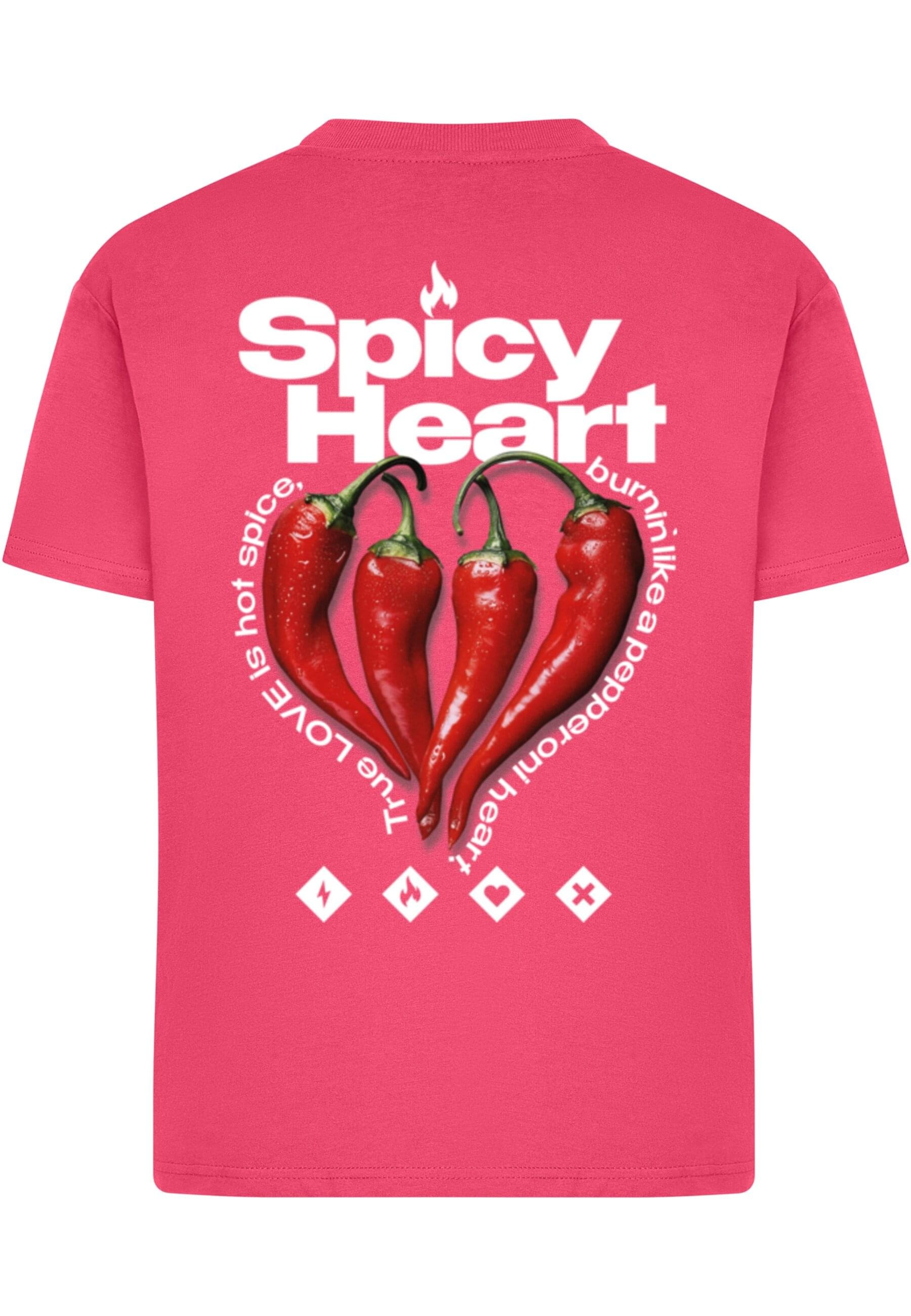 Miss Tee T-Shirt "Miss Tee Spicy Heart Tee", 1 Stk. günstig online kaufen