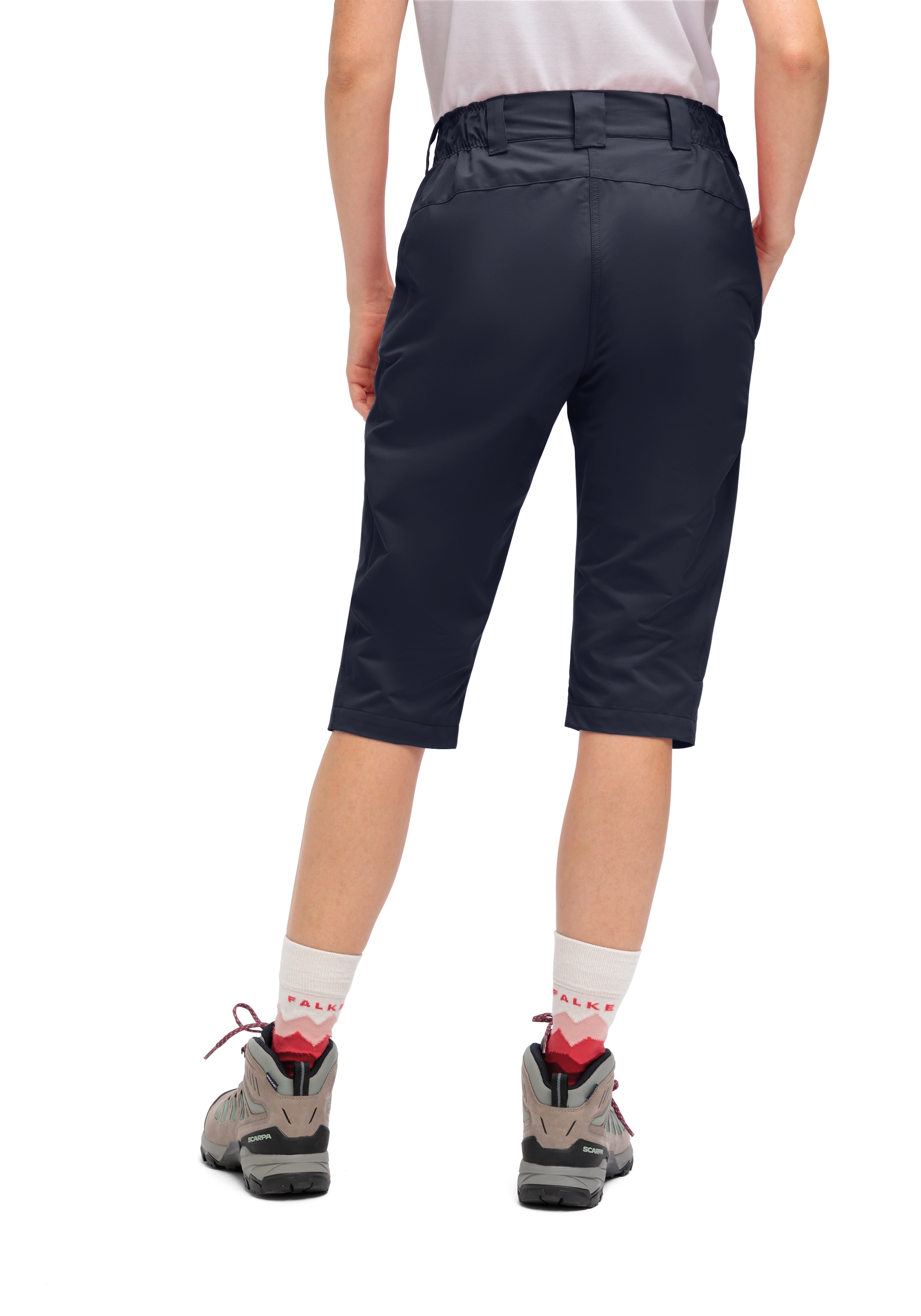 Maier Sports Outdoorhose »Lulaka Capri Loop«, Damen Wanderhose, elastische Funktionshose mit 3 Taschen, Regular Fit