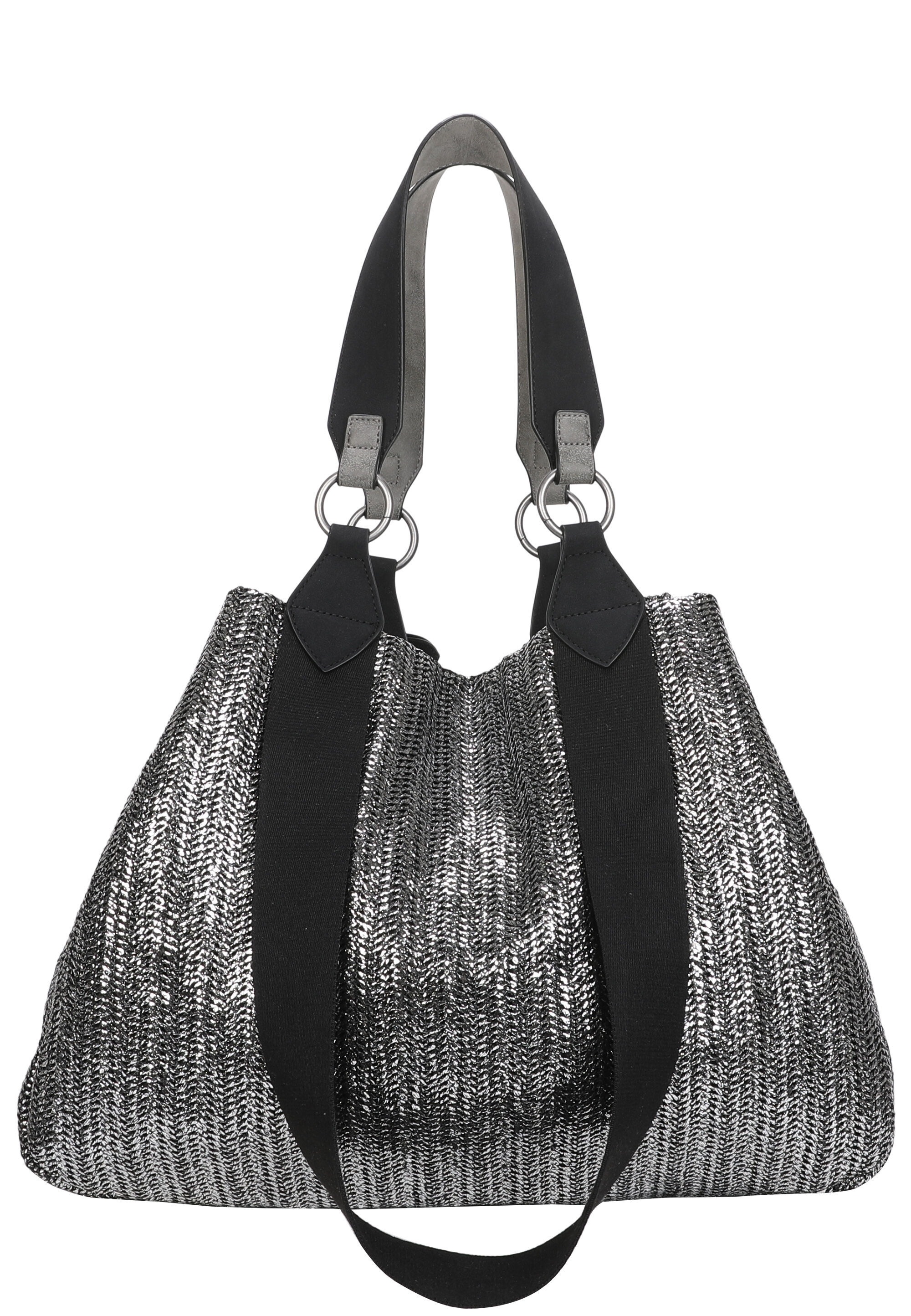 Fritzi aus Preußen Shopper »Izzy Medium Limited Painted Straw« im Bastlook