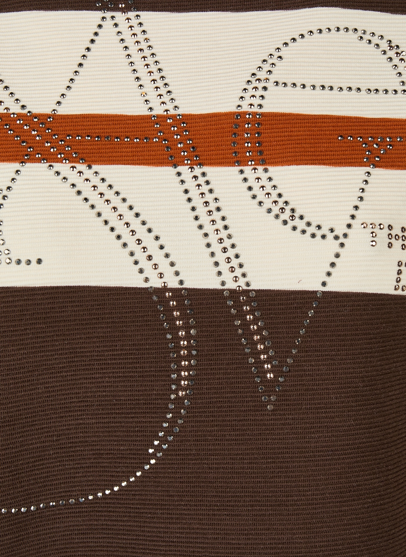 Rabe 3/4-Arm-Shirt mit Streifenmuster und Glitzer-Wording