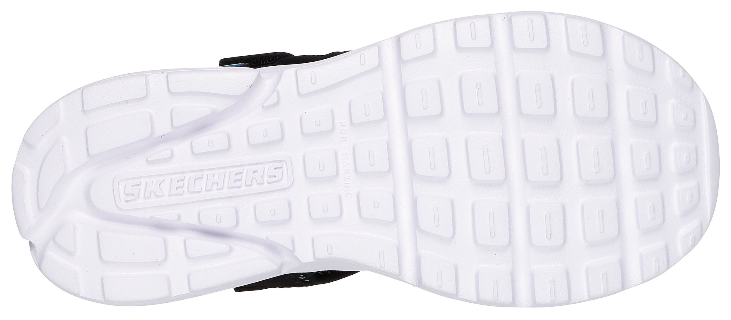 Skechers Kids Sandale »RAZOR SPLASH-AQUA BUDDIES«, Sandale mit Klettverschluss, waschbar, Größenschablone zum Download