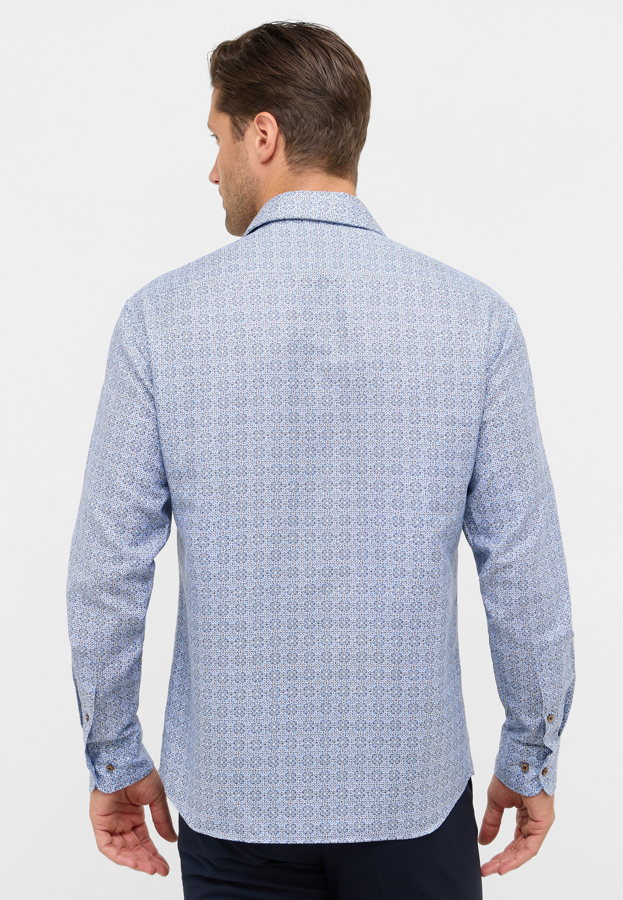 Eterna Langarmhemd "MODERN FIT", EASY IRON (bügelleicht) günstig online kaufen