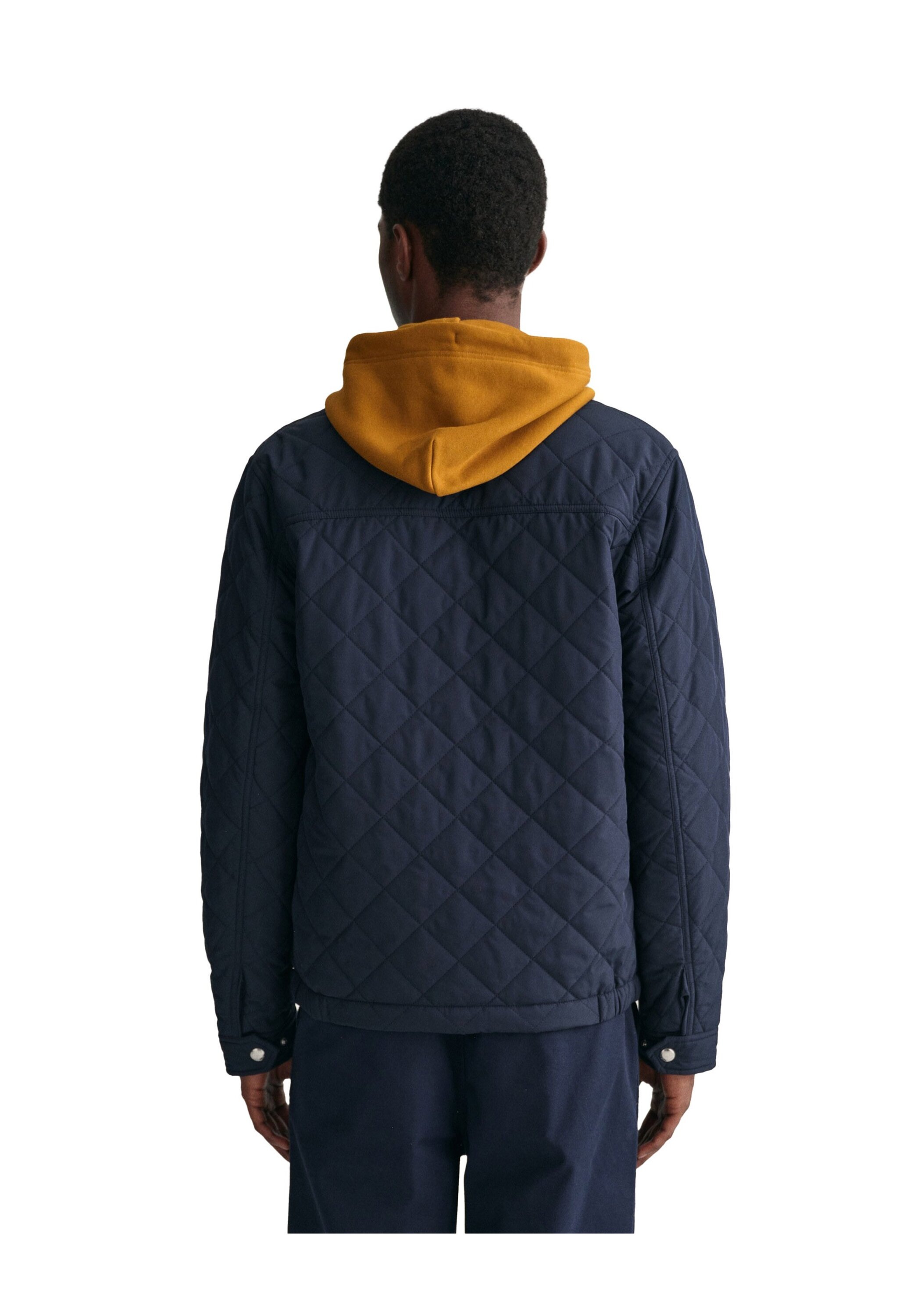Gant pour homme. 7006340 Manteau matelassé marine (M), Casuel, Polyester, Manche longue 3