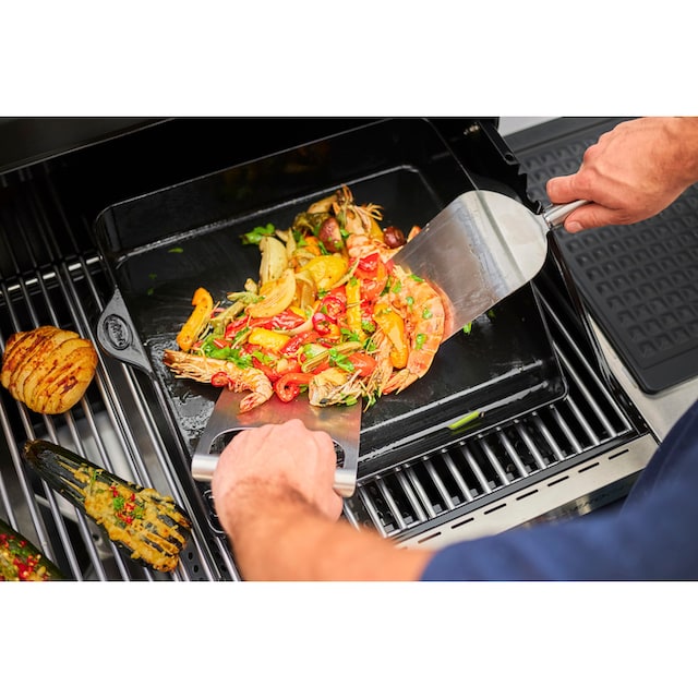 Black Friday RÖSLE Grillspachtel »Plancha, 25433«, zum Wenden von Grillgut  und Reinigen von Grillplatten | BAUR