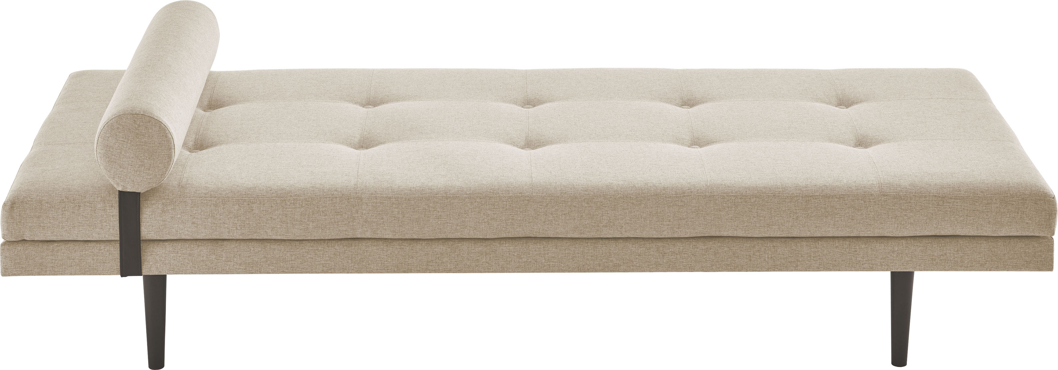 OTTO home Chaiselongue "Bergen" Tagesliege im Japanischen Stil, inklusive arretierbarer Nackenrolle