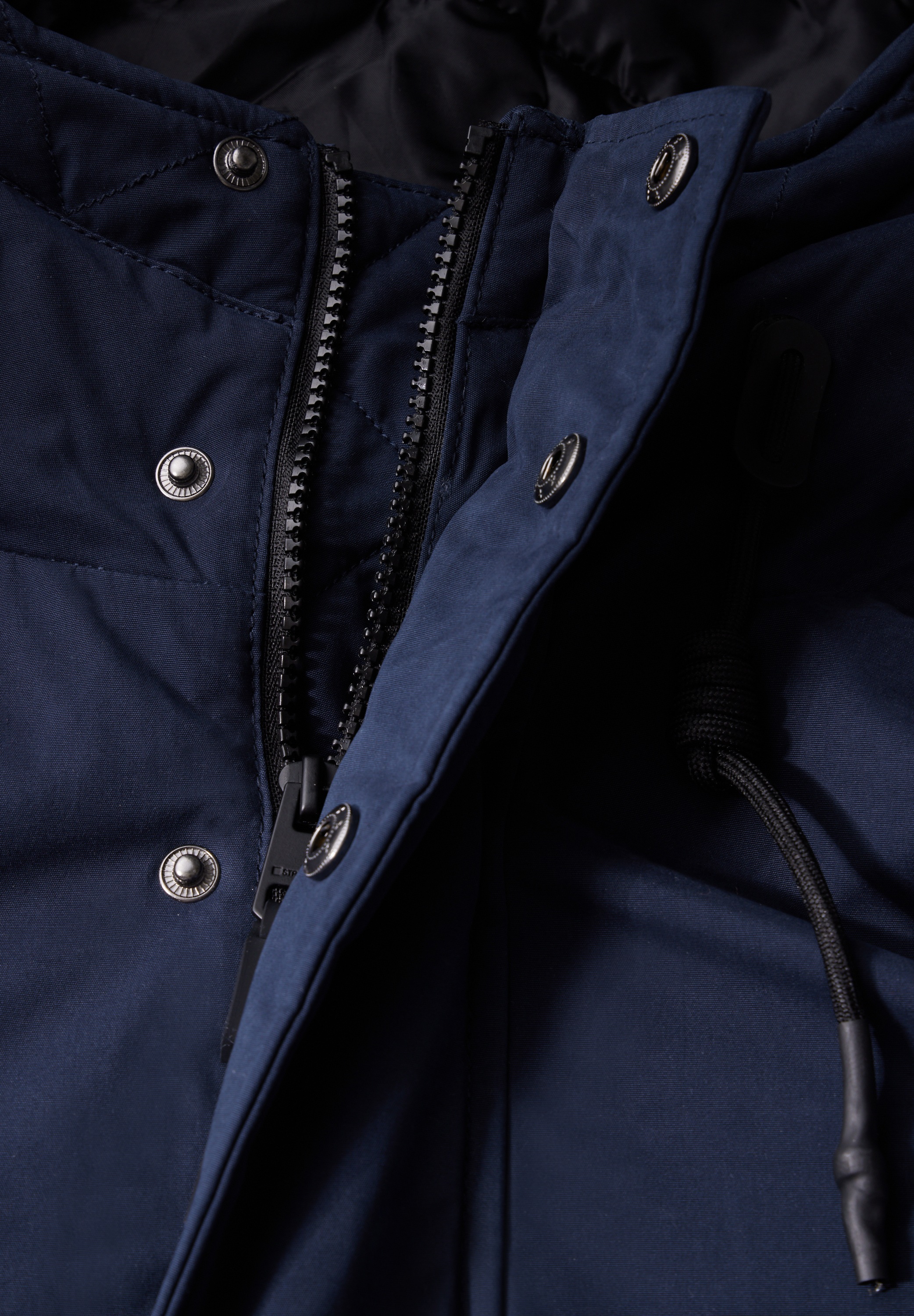STREET ONE MEN Steppjacke, mit Kapuze, mit Kapuze