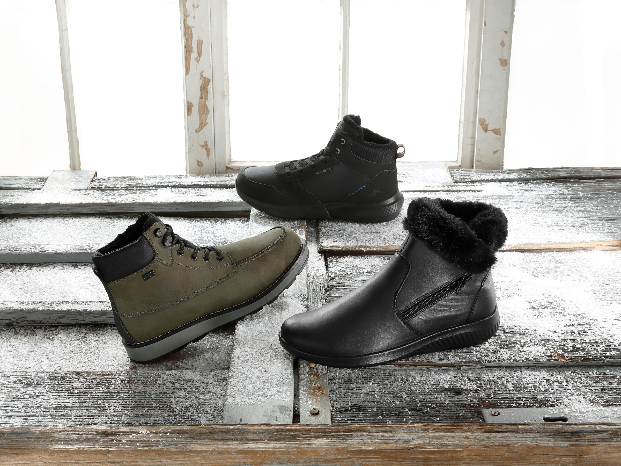 Jomos Winterstiefelette »Allegra«, Winterboots, Komfortstiefelette mit Reißverschluss, extraweit