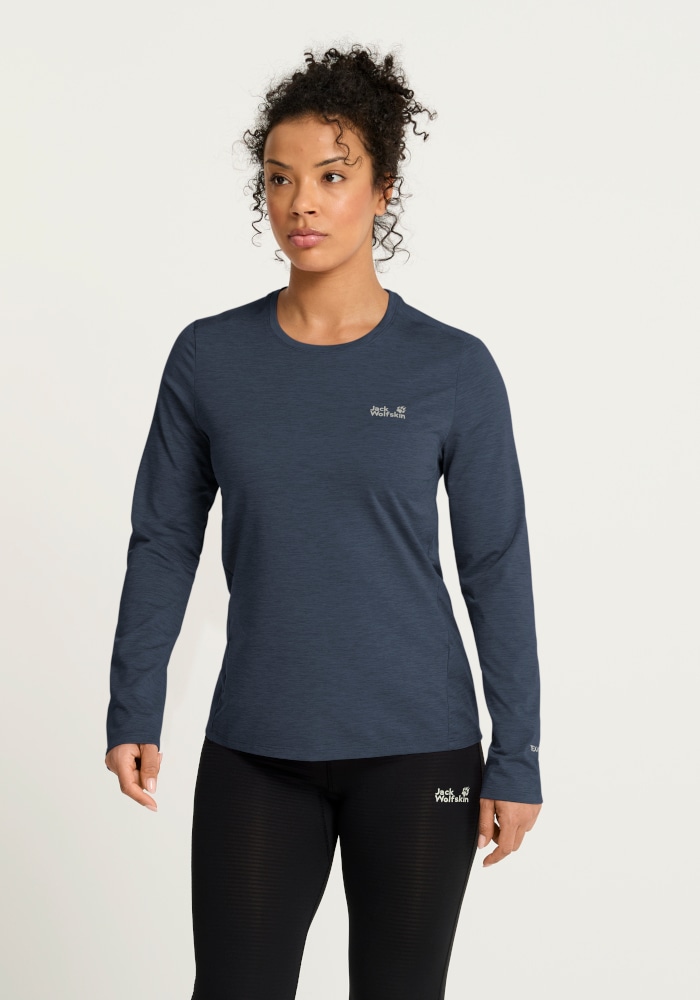 Jack Wolfskin Langarmshirt "TRAIL LS W" Funktionsshirt, Langarm