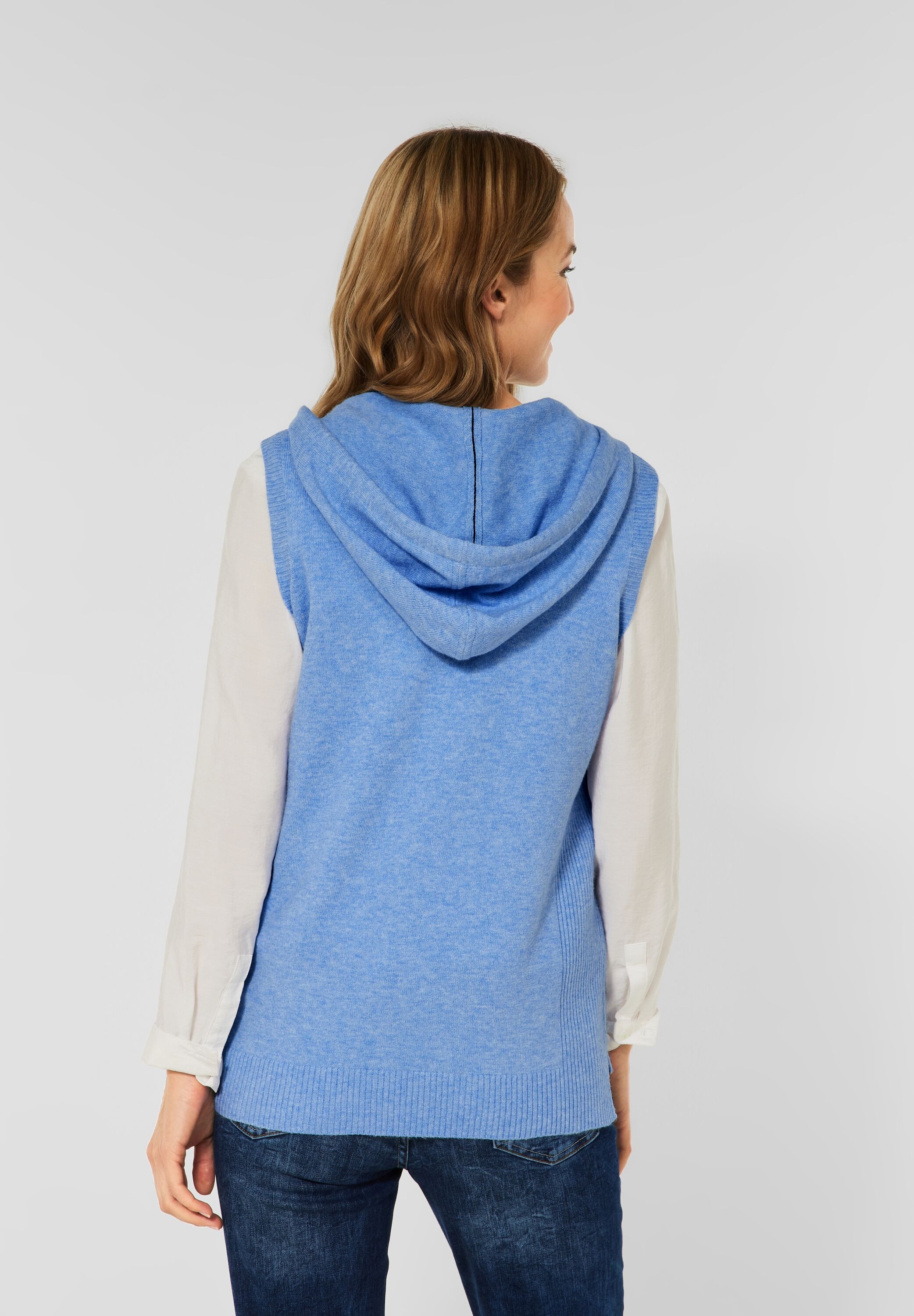 Cecil Kapuzenpullover in Unifarbe NH6516