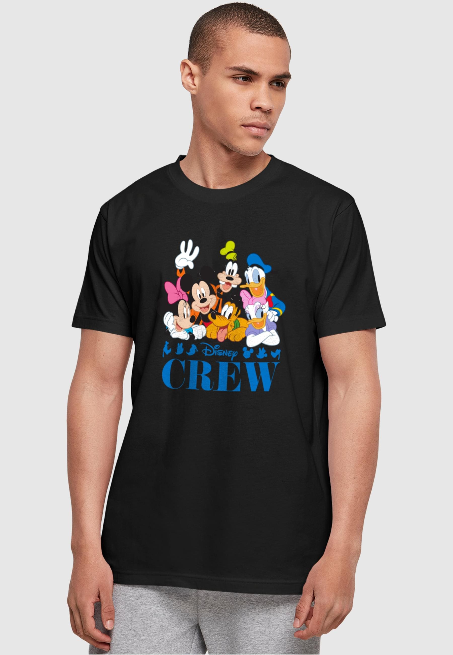 ABSOLUTE CULT T-Shirt »ABSOLUTE CULT Herren Mickey Mouse - Disney Friends Basic T-Shirt«, (1 tlg.)