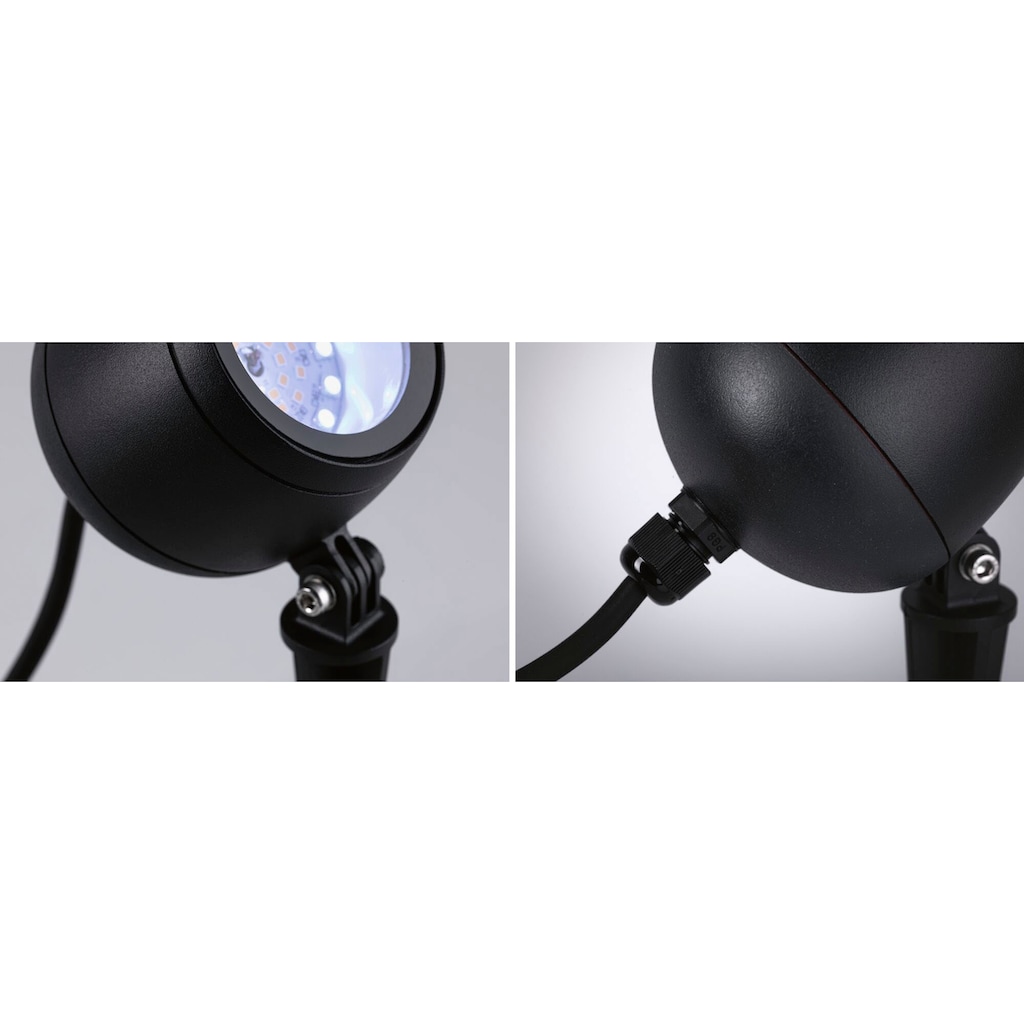 Paulmann LED Gartenleuchte »Outdoor Plug & Shine Spot Kikolo RGBW ZigBee«, 1 flammig-flammig
