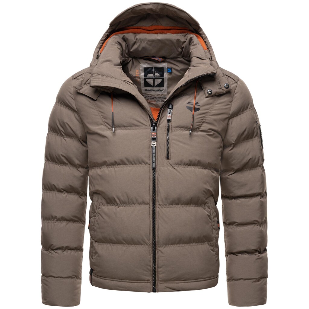 Stone Harbour Winterjacke »Arvidoo«, mit Kapuze