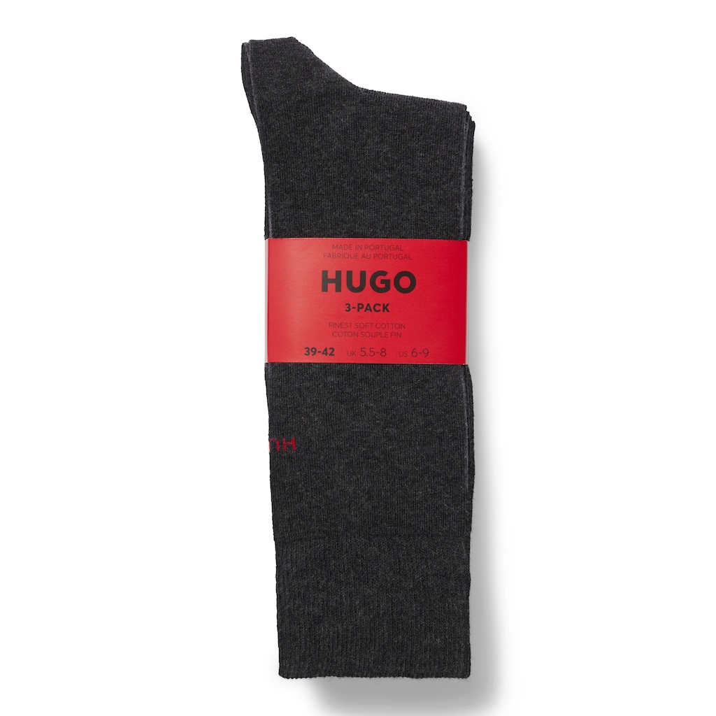 HUGO Underwear Businesssocken »3P RS UNI COLORS CC«, (Packung, 3 Paar, 3er)