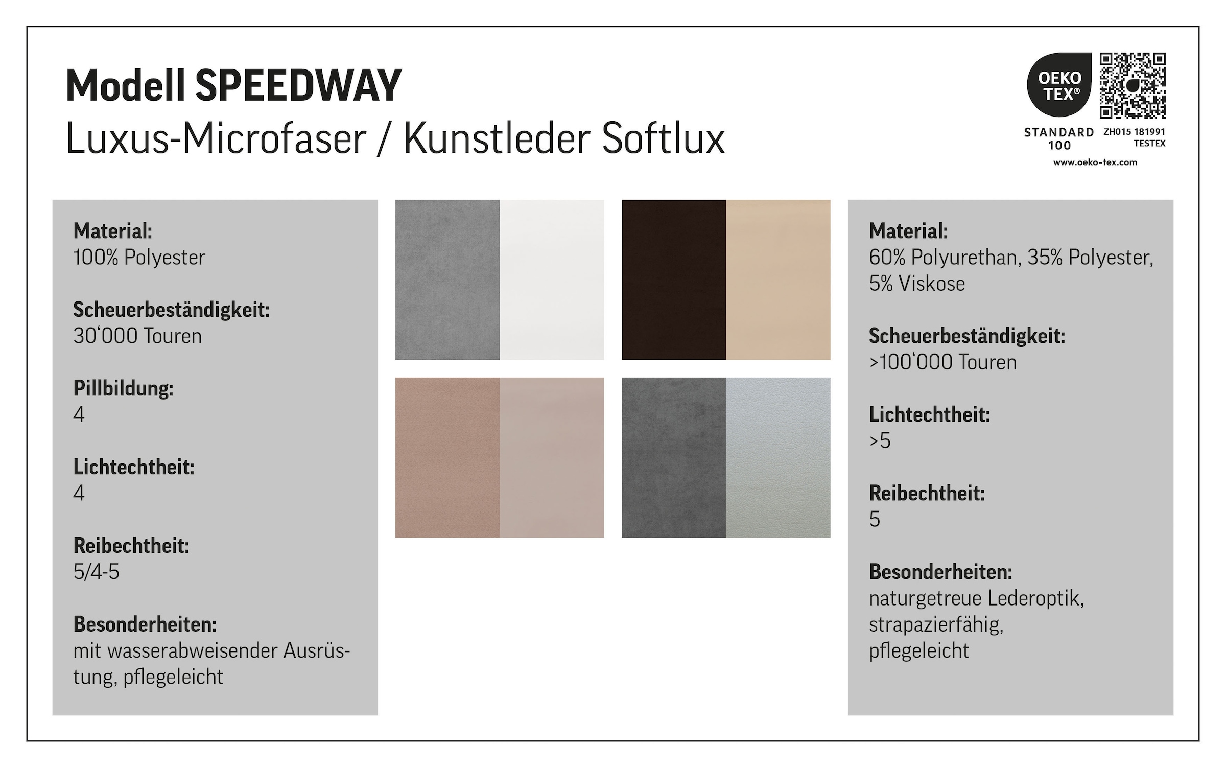 COTTA 2-Sitzer »Speedway« Big-Sofa mit Kopfteilverstellung