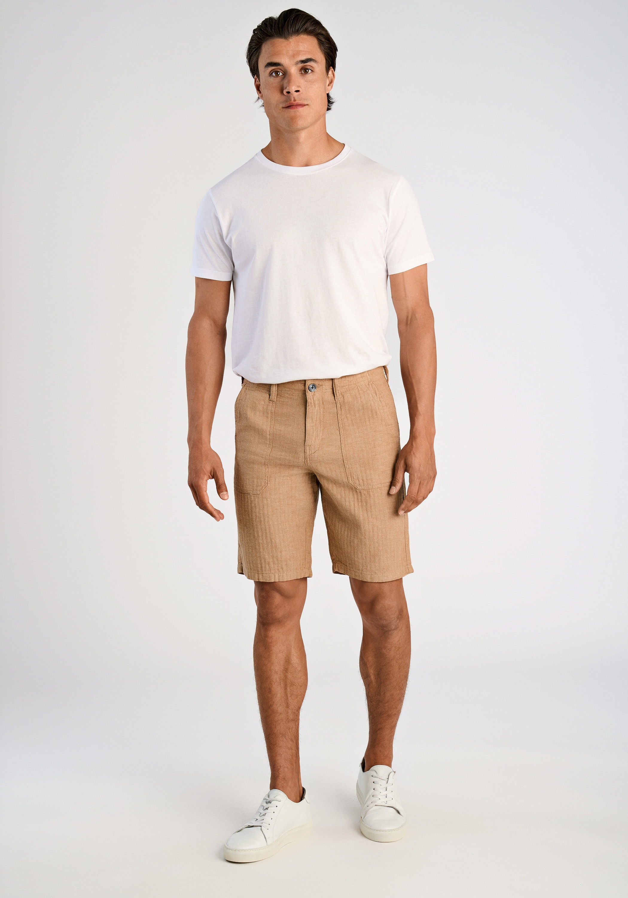 LINDBERGH Shorts »Lindbergh Leinenshorts«