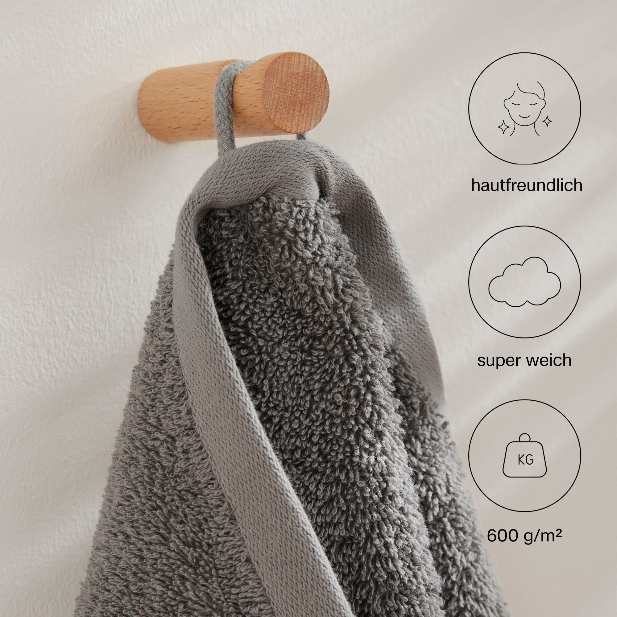 s.Oliver Duschtuch »s.Oliver, Premium Qualität, 600 gr/m², auch als Sets erhältlich«, (1 St., Badetuch 70 x 140 cm), große Farbauswahl, auch als Handtuch, Waschhandschuh, Gästetuch