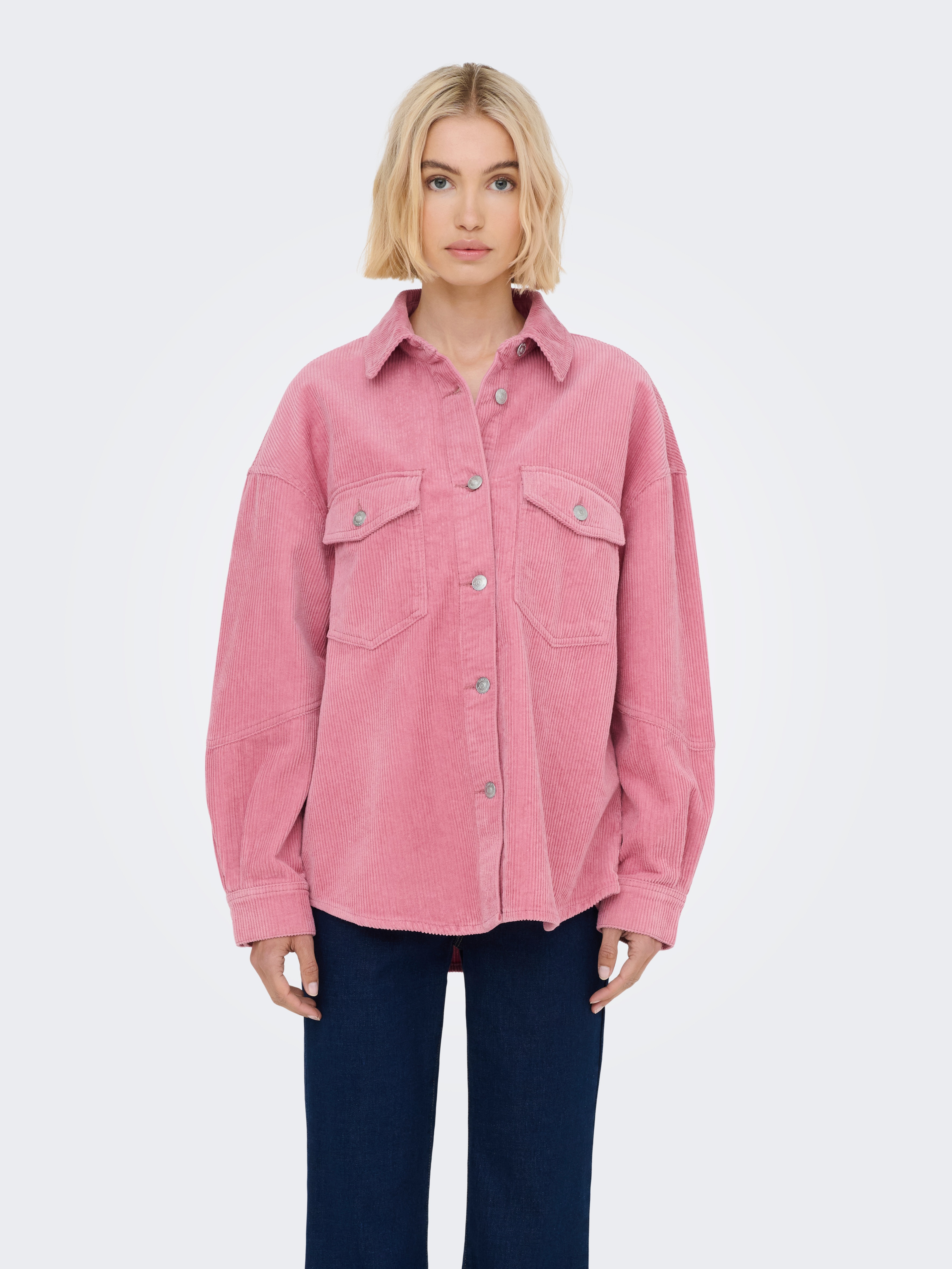 Thumbnail - ONLY Hemdbluse "ONLTIGGY L/S CORD SHACKET PNT"