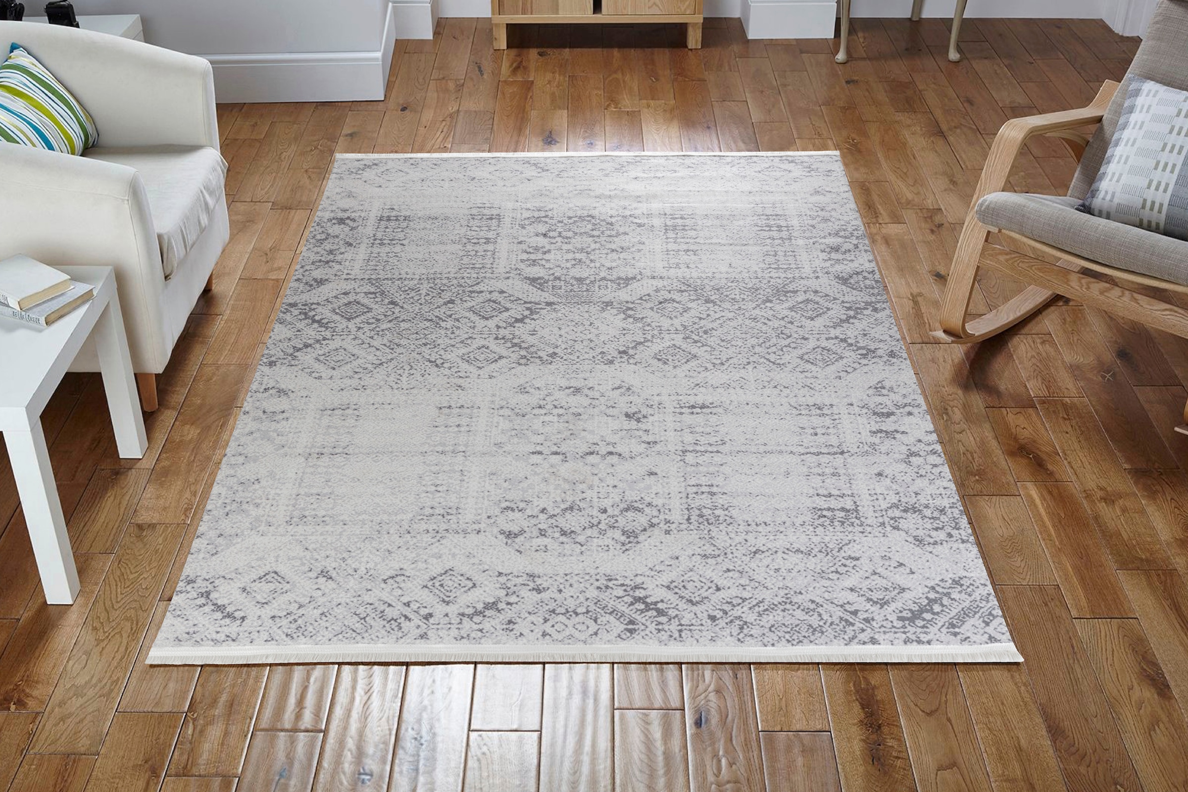 Wohnzimmer, Teppich BAUR 1015«, bestellen Scandi Flachwebteppich, | rechteckig, »EFE Sehrazat Style