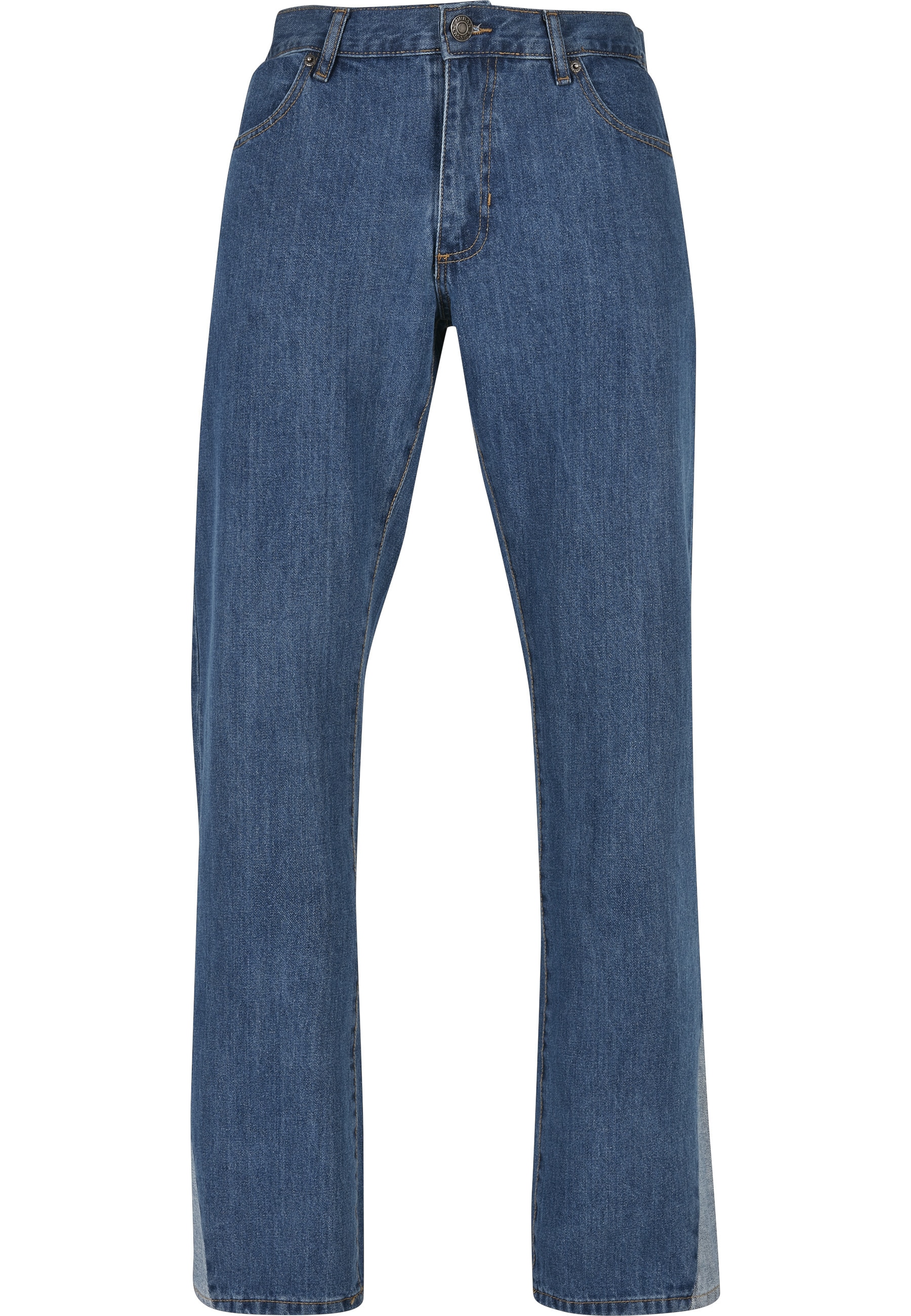 URBAN CLASSICS Bequeme Jeans "Urban Classics Herren Organic Triangle Denim" günstig online kaufen