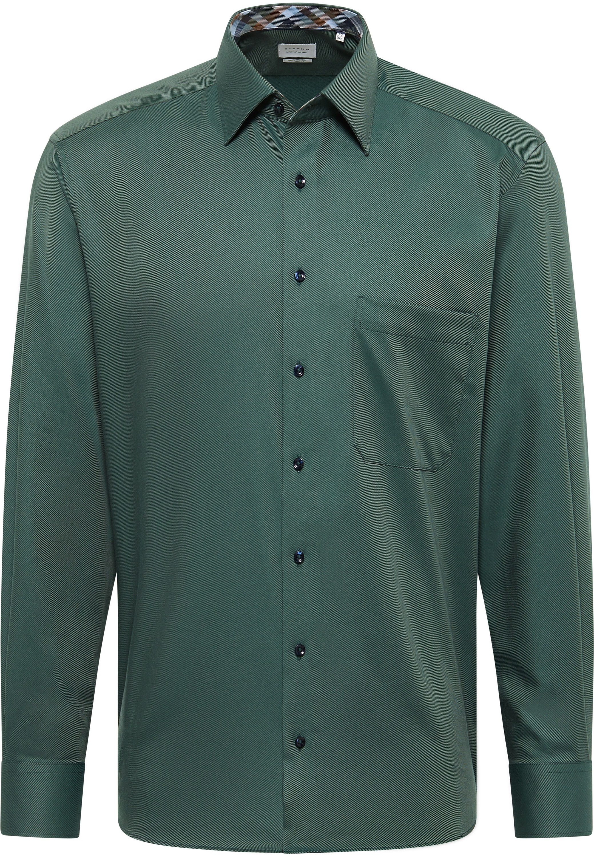 Eterna Langarmhemd »COMFORT FIT«, NON IRON (bügelfrei)