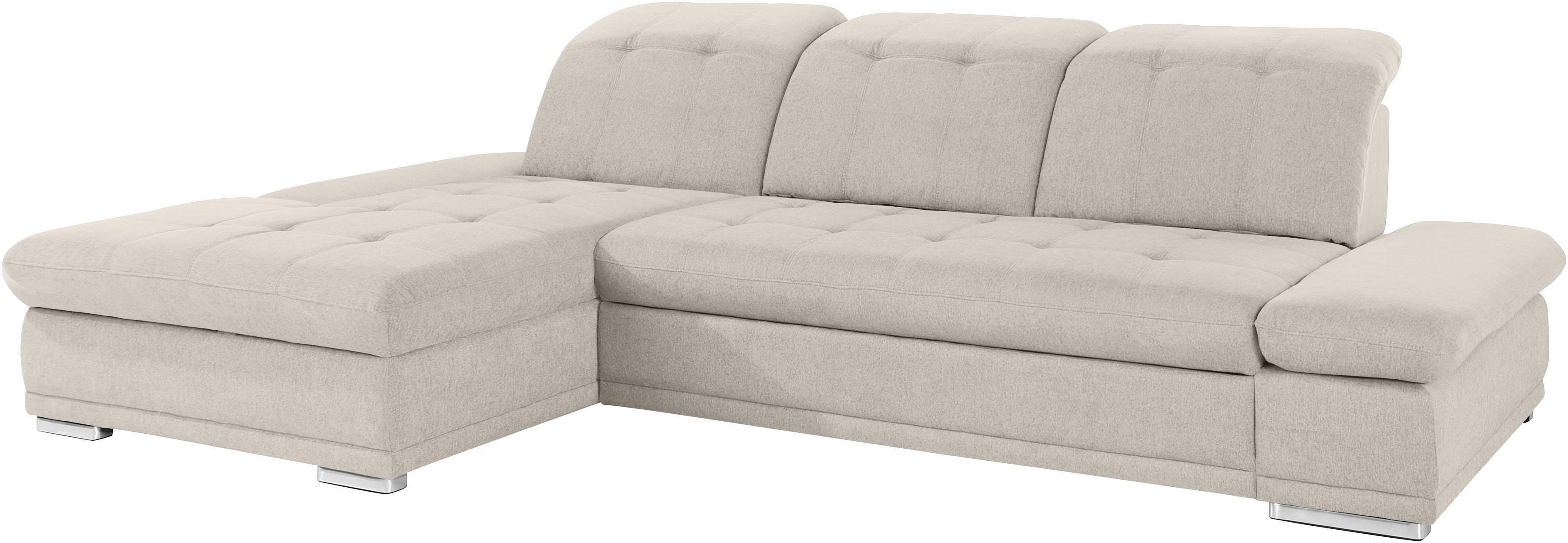 Thumbnail - COTTA Ecksofa "Holiday L-Form mit Sitztiefen-, Armteil- und Kopfteilverstellung", wahlweise mit Bettfunktion & Bettkaste...