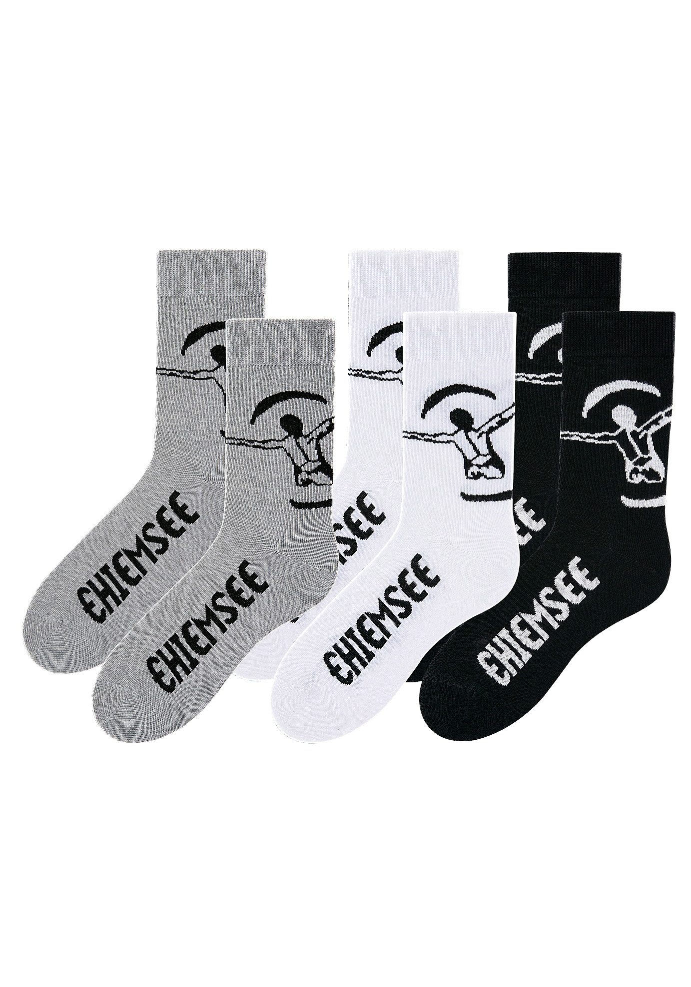 Thumbnail - Chiemsee Freizeitsocken Packung, 6 Paar tlg. in pflegeleichter Markenqualität