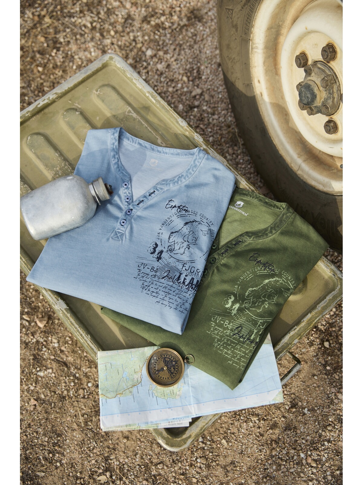 Jan Vanderstorm T-Shirt »T-Shirt GODBERT«