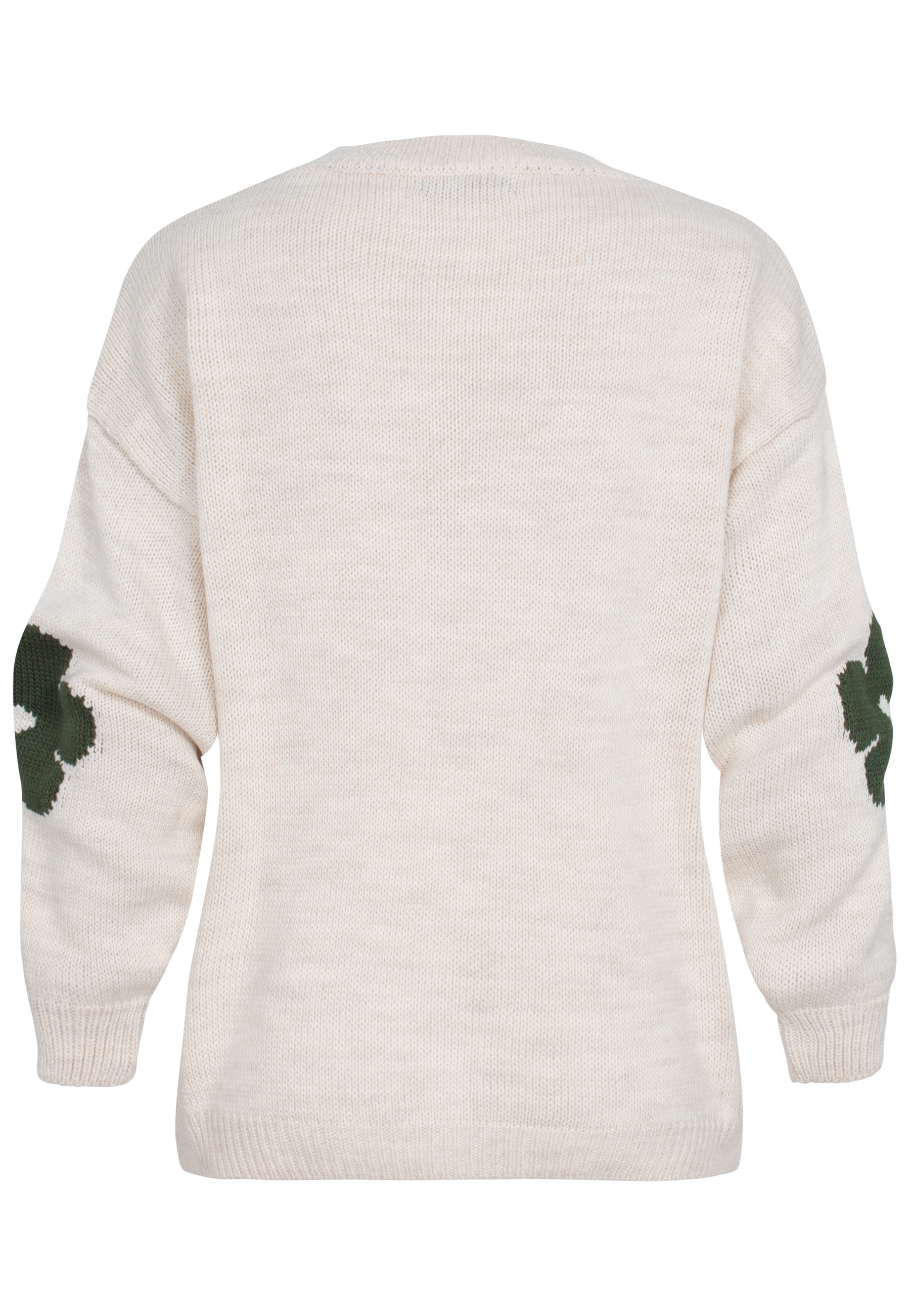 CLOUD 5IVE Fleecepullover »CLOUD 5IVE Cloud 5ive Crewneck Knit Sweater with Flowers«
