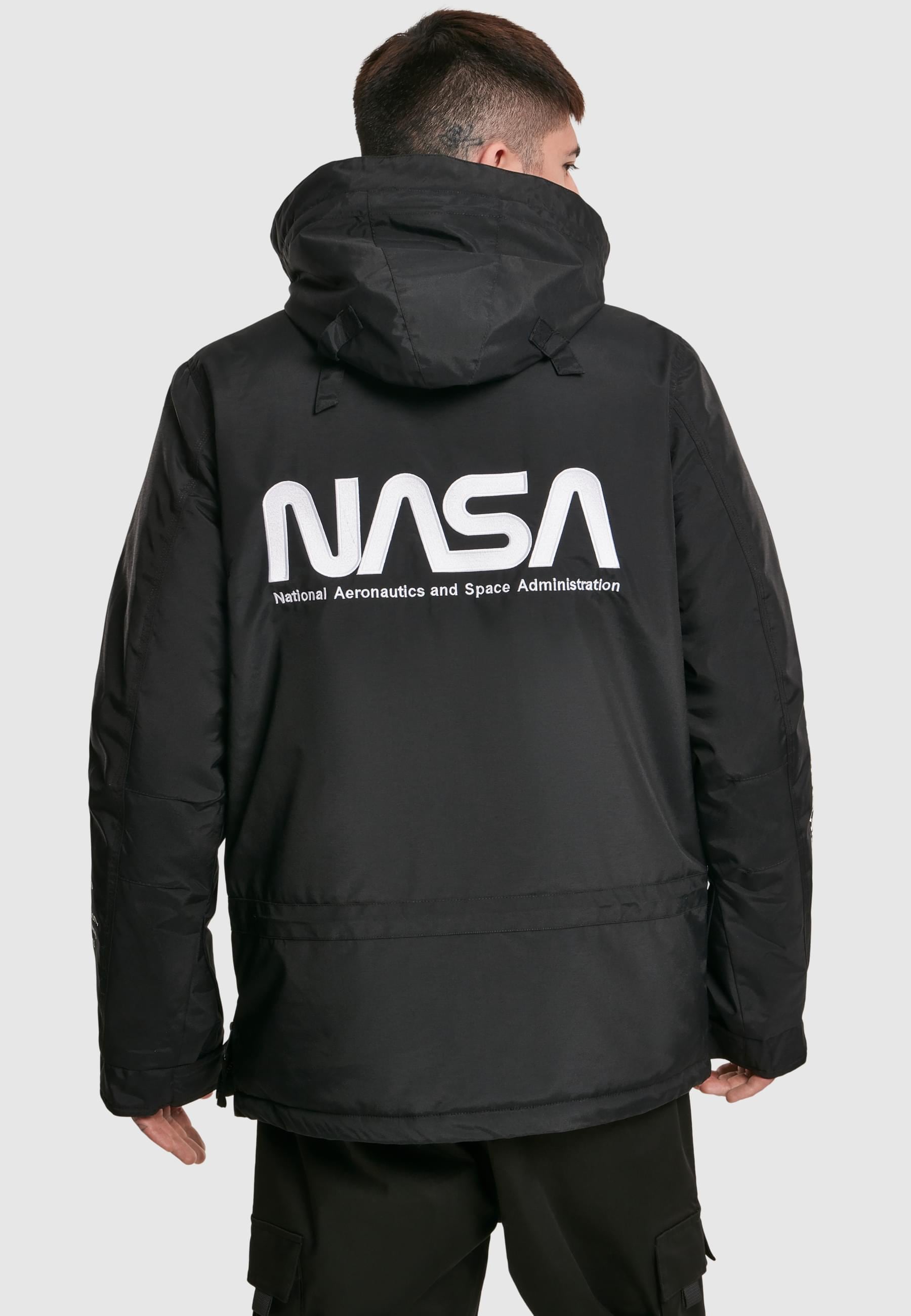 MisterTee Windbreaker »MisterTee Herren NASA Windbreaker«, (1 St.), ohne Kapuze