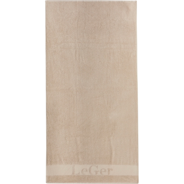 LeGer Home by Lena Gercke Handtuch Set »Anisa«, 5 tlg., Walkfrottee,  Handtuchset mit Markenschriftzug auf der Bordüre, aus 100% Baumwolle auf  Rechnung | BAUR