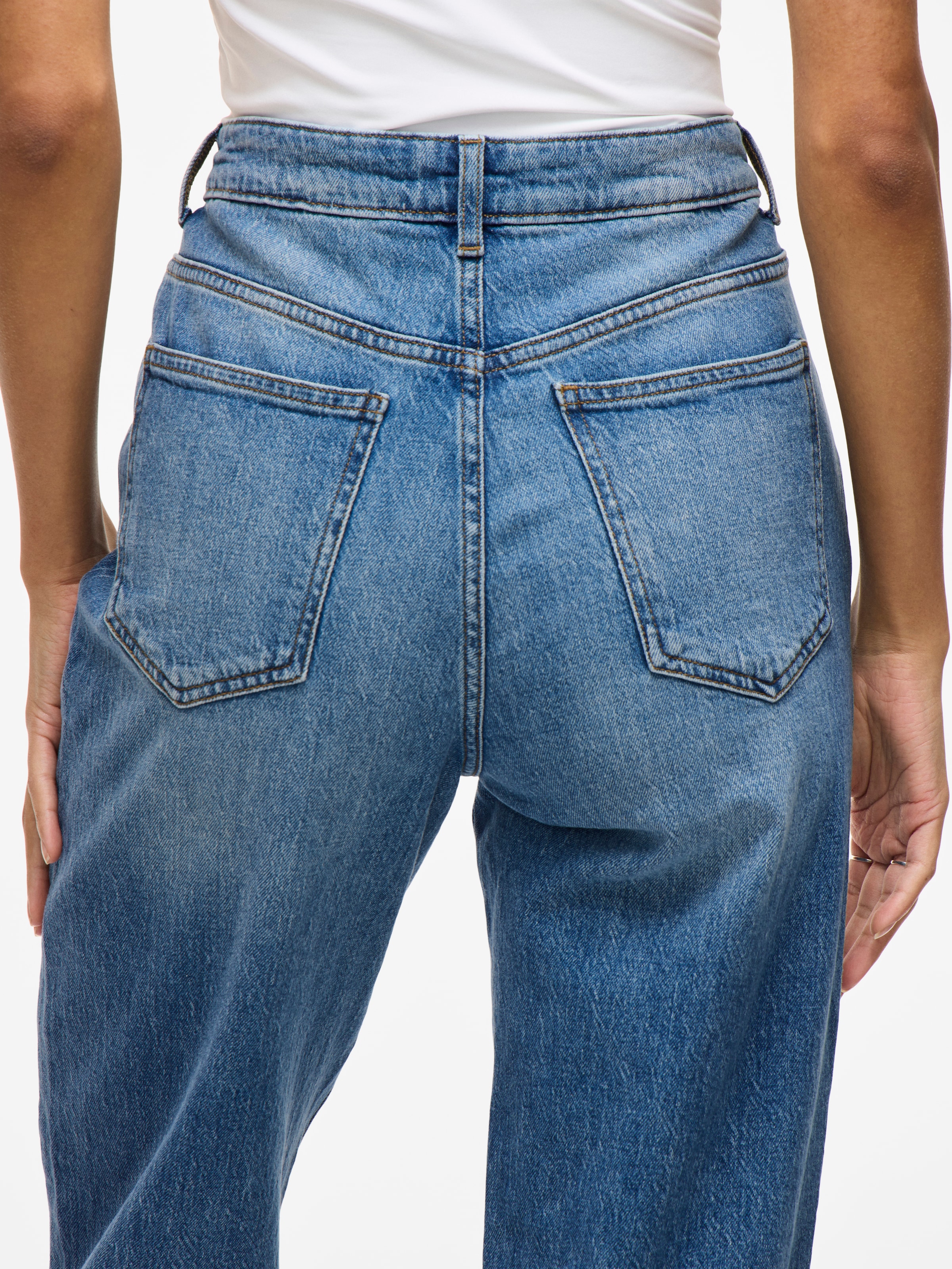 Vila High-waist-Jeans »VIKELLY JAF HW STRAIGHT JEANS-NOOS«