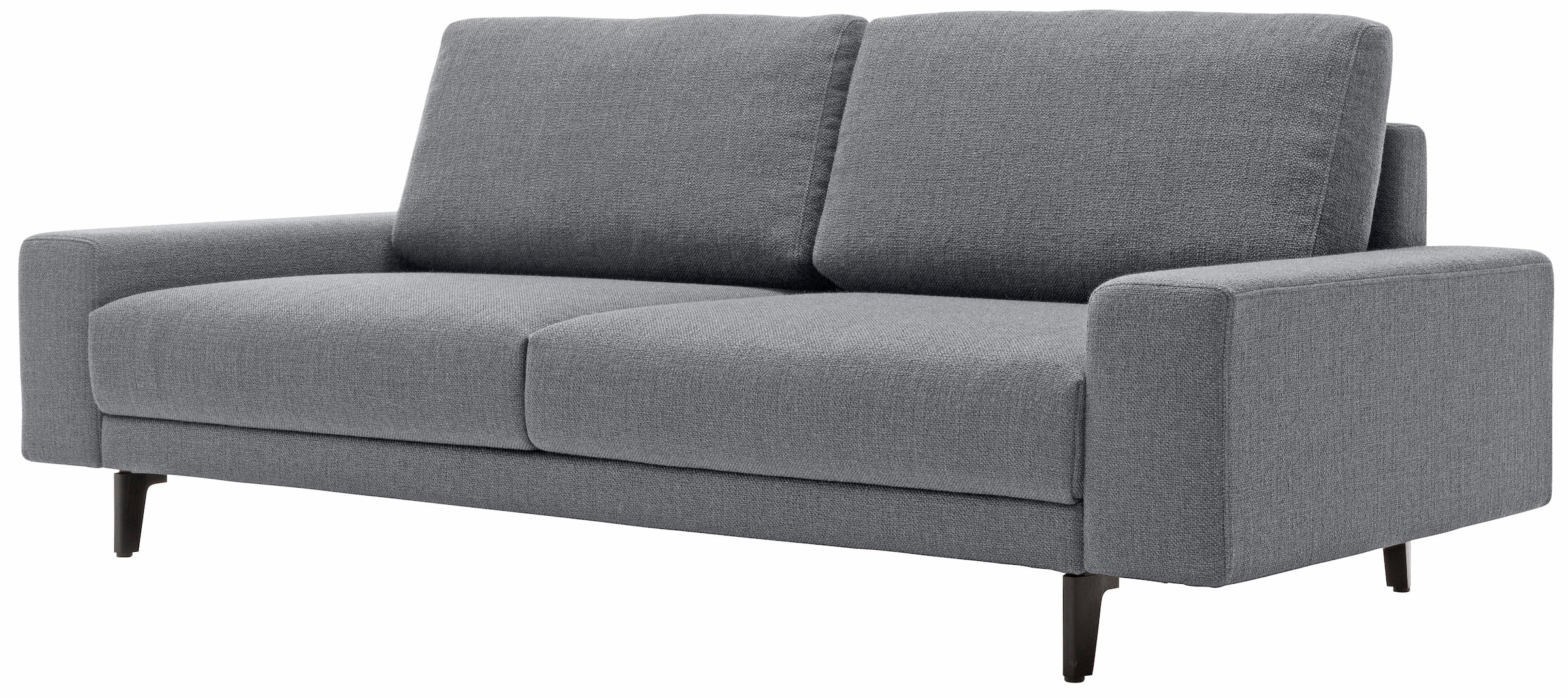 Creation BY ROLF BENZ 2-Sitzer "CR.450, Designsofa, Loungesofa", Armlehne breit niedrig, Alugussfüße in umbragrau, Breit