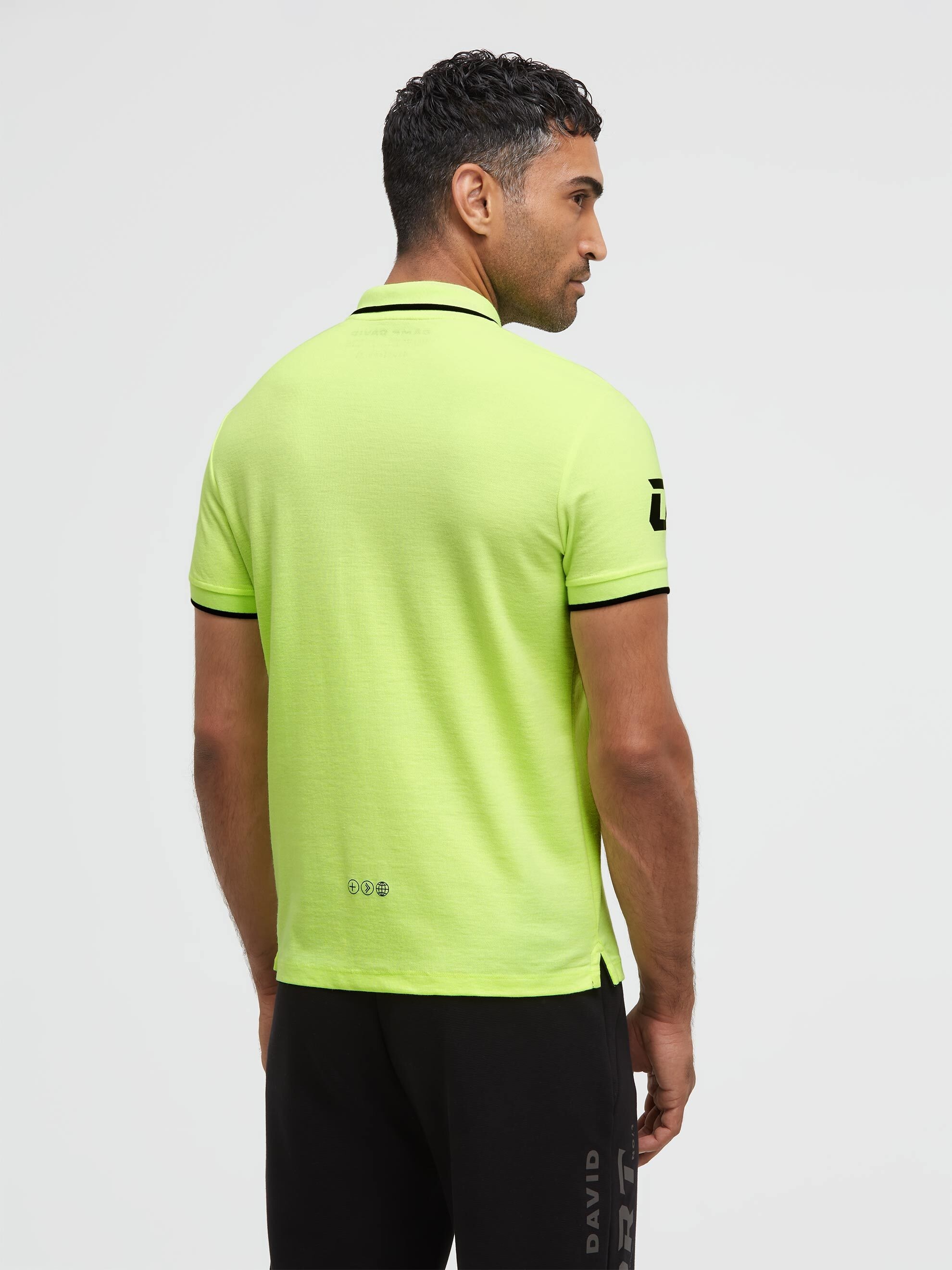 CAMP DAVID Poloshirt mit Seitenschlitze