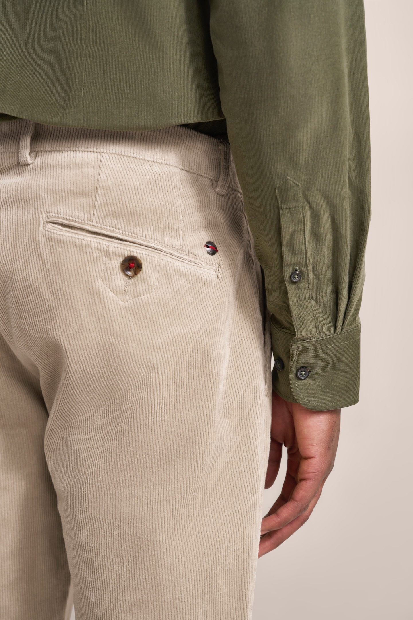 bugatti Cordhose, aus elastischer Baumwolle