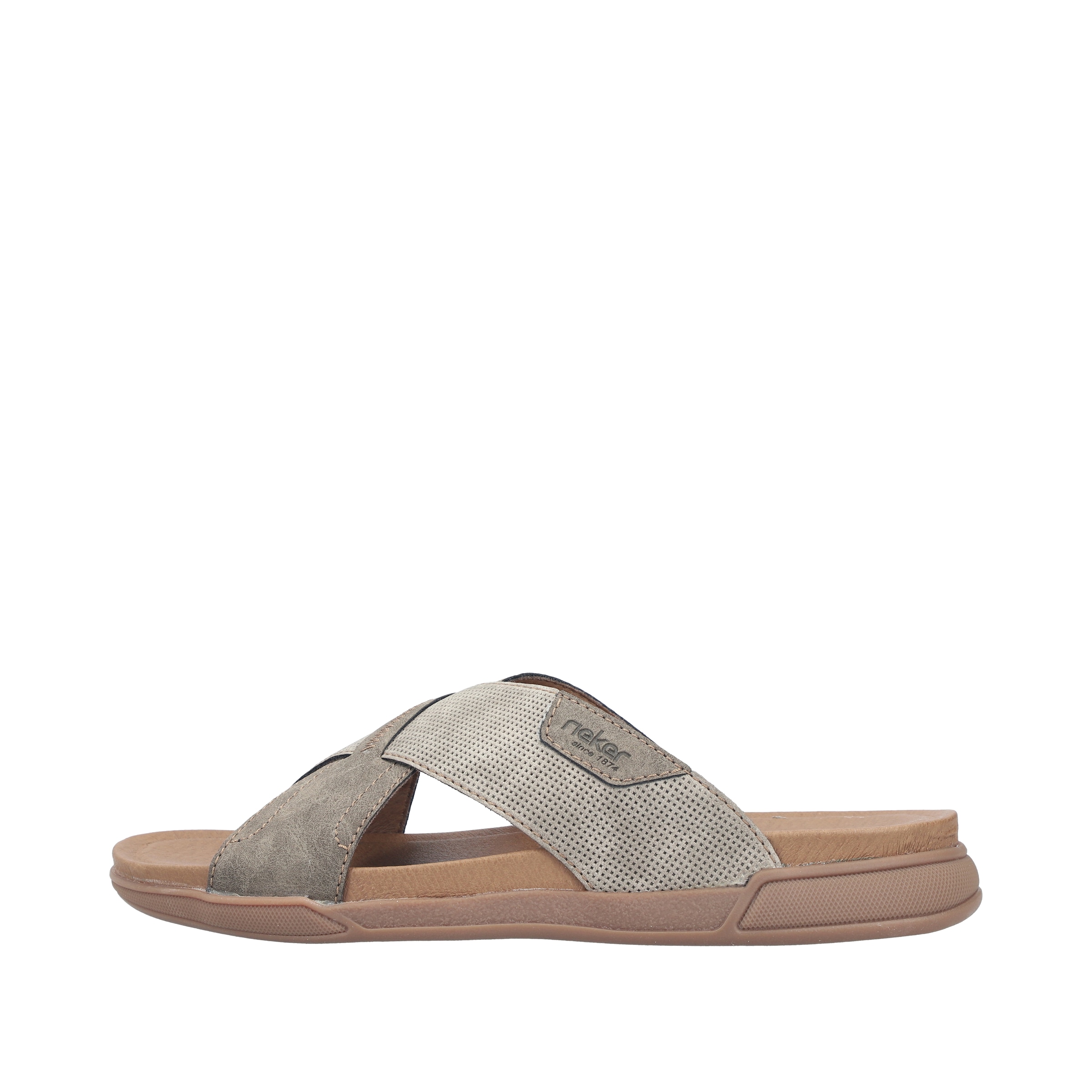 Rieker Pantolette  Sommerschuh, Hausschuh, Urlaubsschuh in bequemer Form