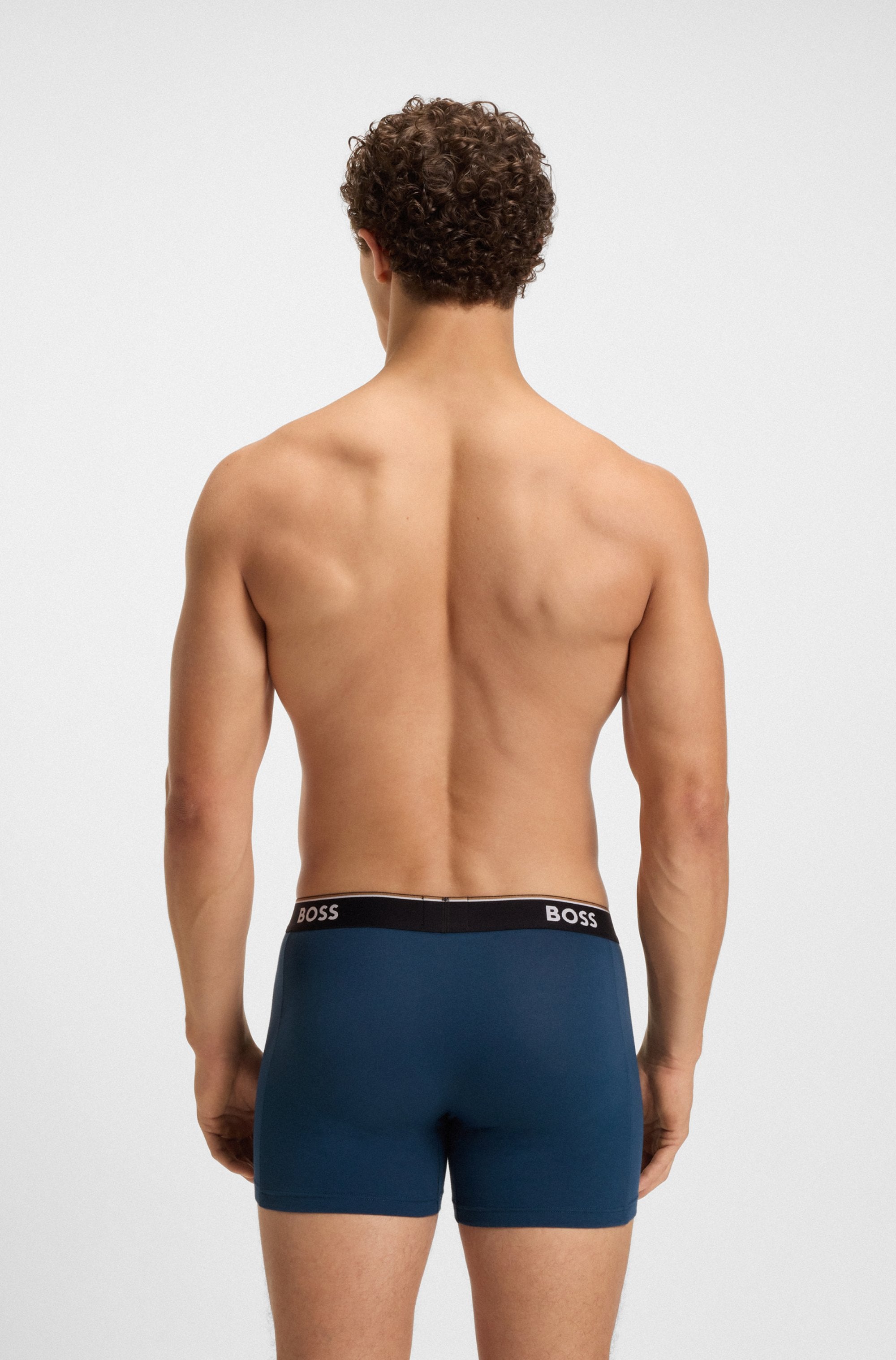 BOSS Boxershorts »BoxerBr 3P Power« 3 Stk. tlg.,