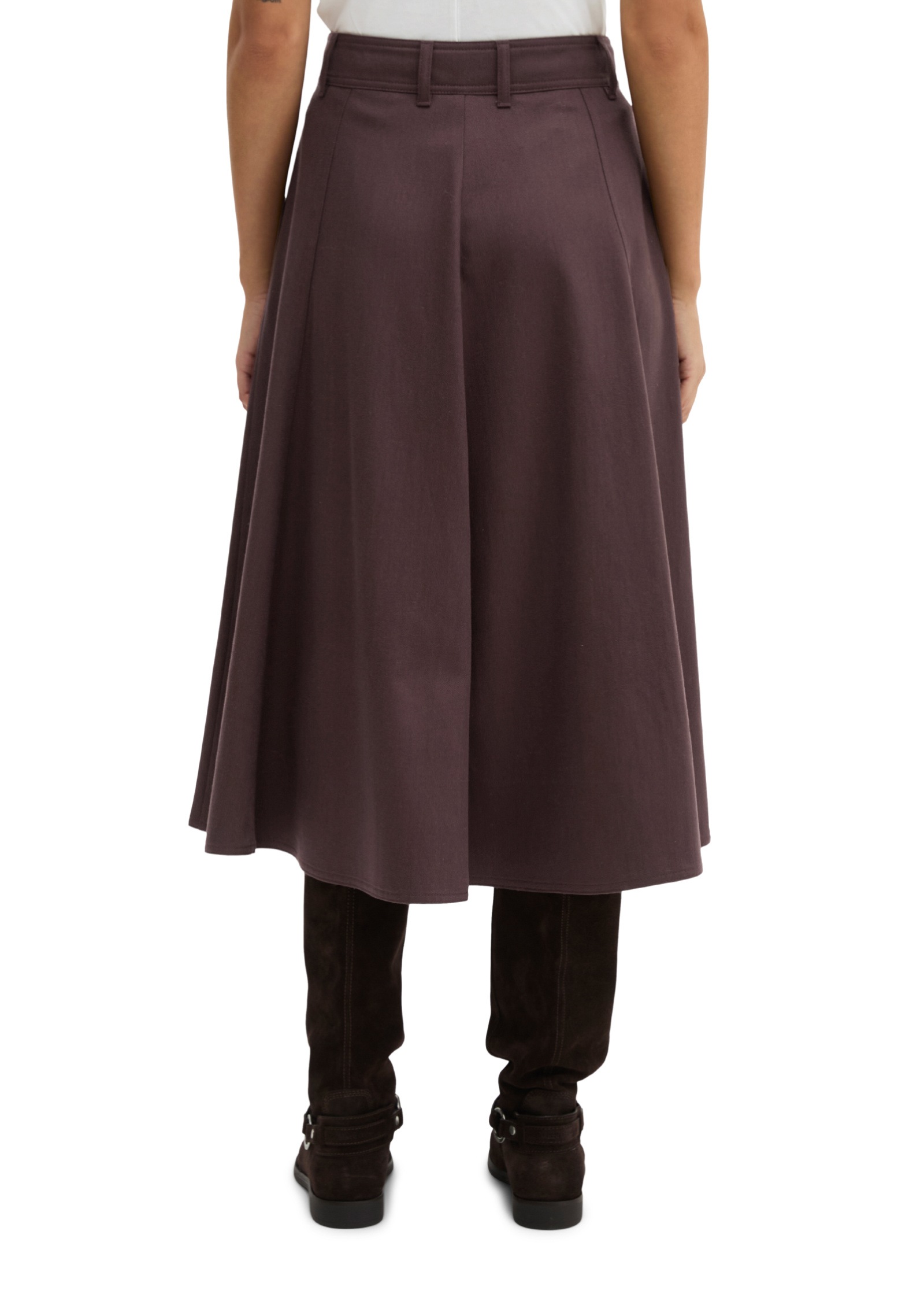 Marc O'Polo Webrock »aus fließendem Lyocell-Baumwoll-Twill«
