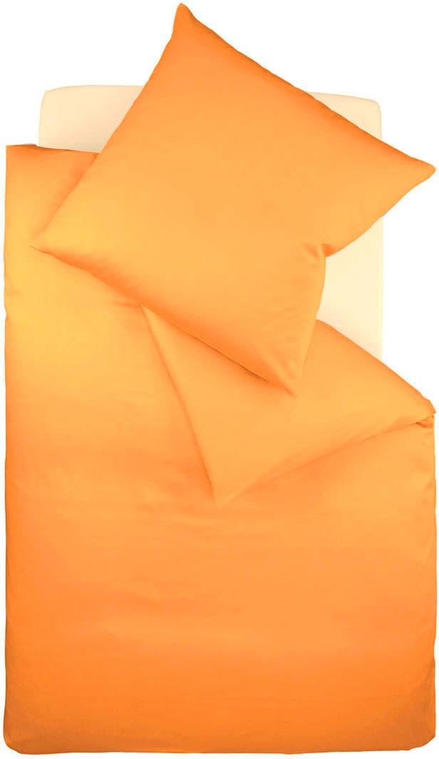 fleuresse Bettwäsche "Colours in 135x200, 155x220 oder 200x200 cm" 2 Stk. Bettwäsche aus 100% Baumwolle, uni, mit Reißverschluss